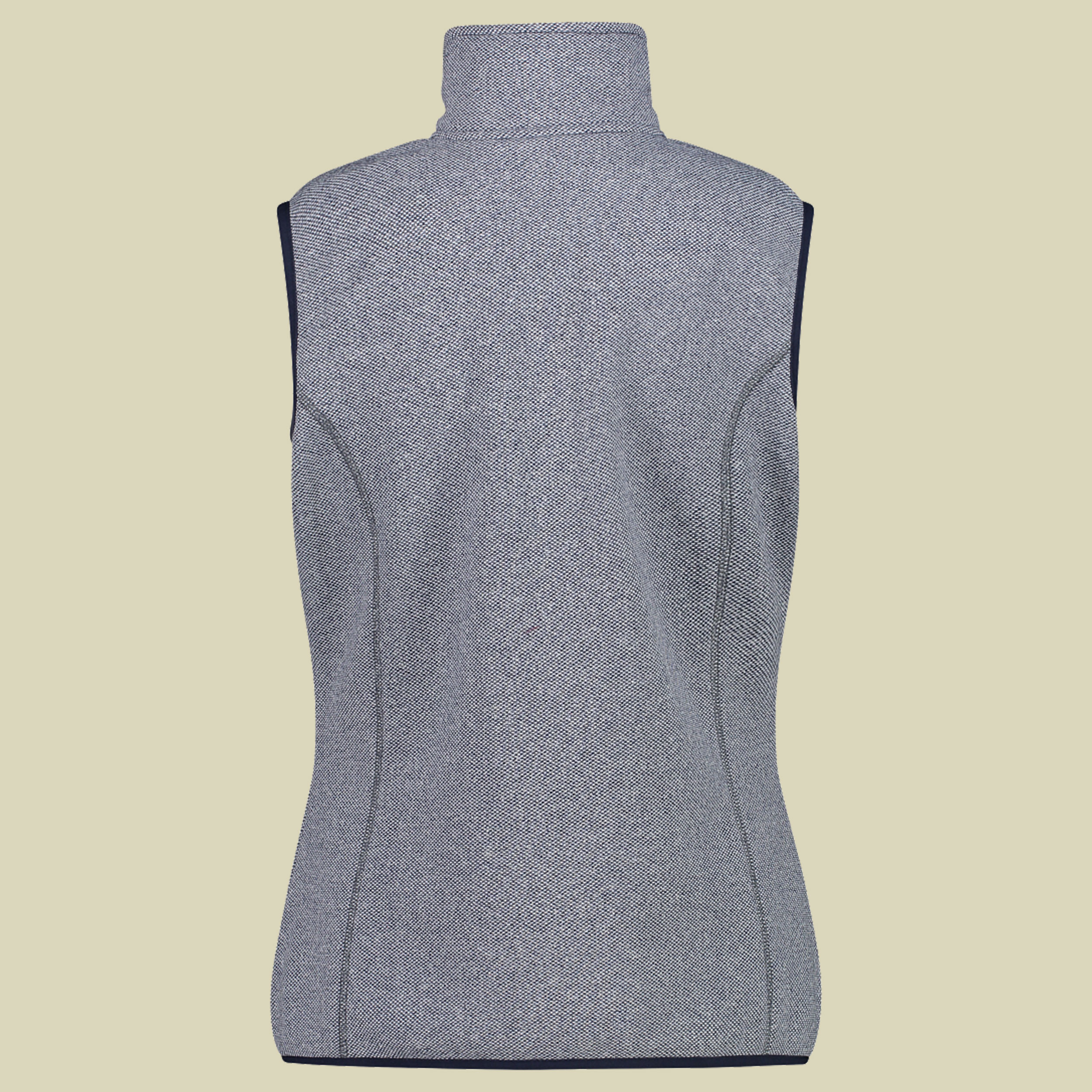 Woman Knit-Tech-Fleece Vest 3H55766 Größe 38 Farbe 14NP b.blue-bianco