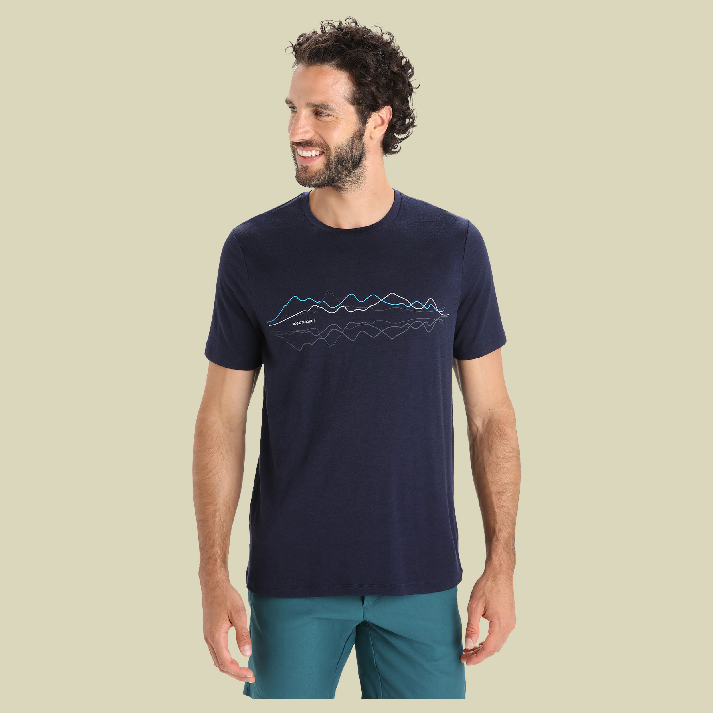 Tech Lite II SS Tee IB Men Größe L  Farbe midnight navy heather