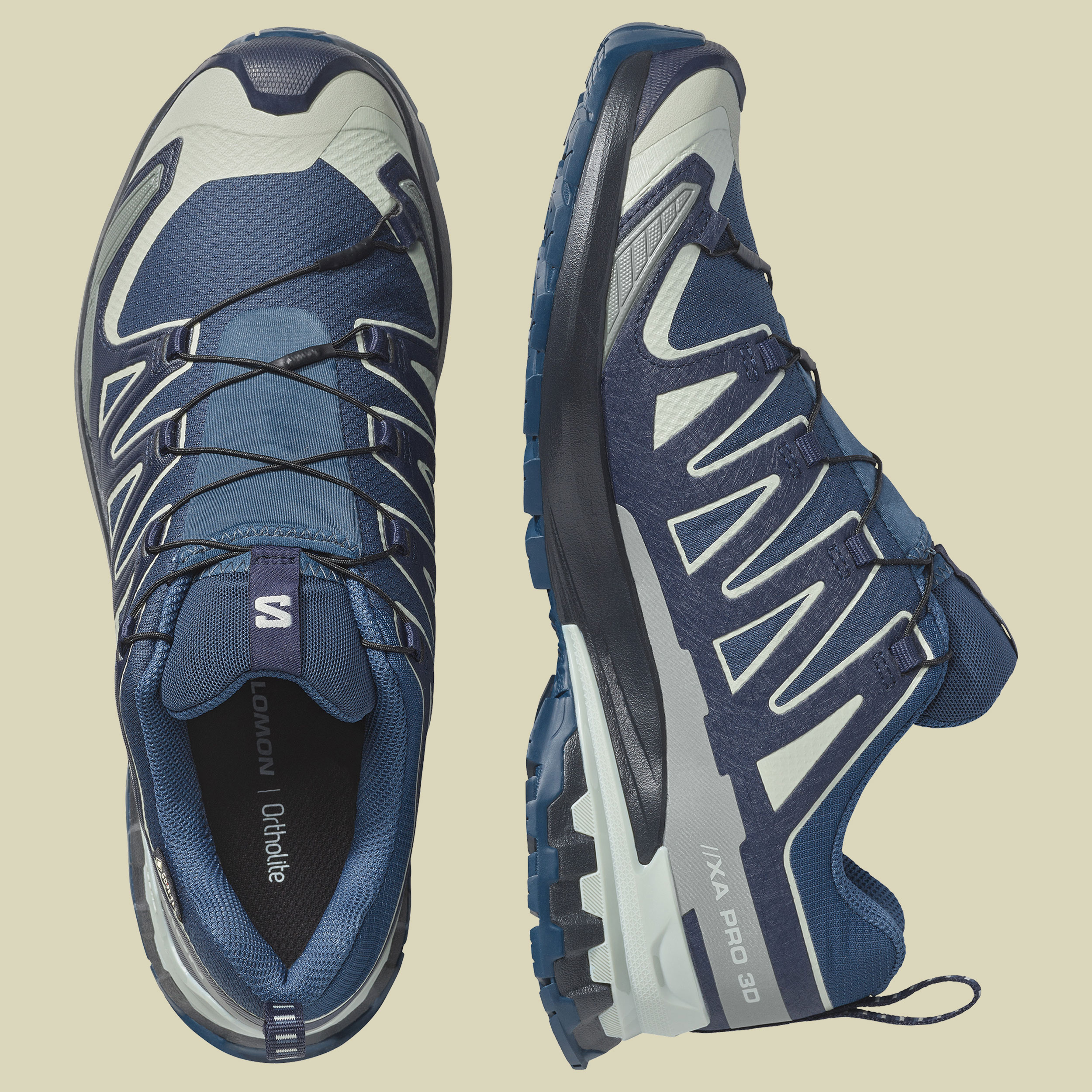 XA PRO 3D V9 Wide GTX Men mehrfarbig1 UK 9,5 - spellbound maritime/blue wrought/iron
