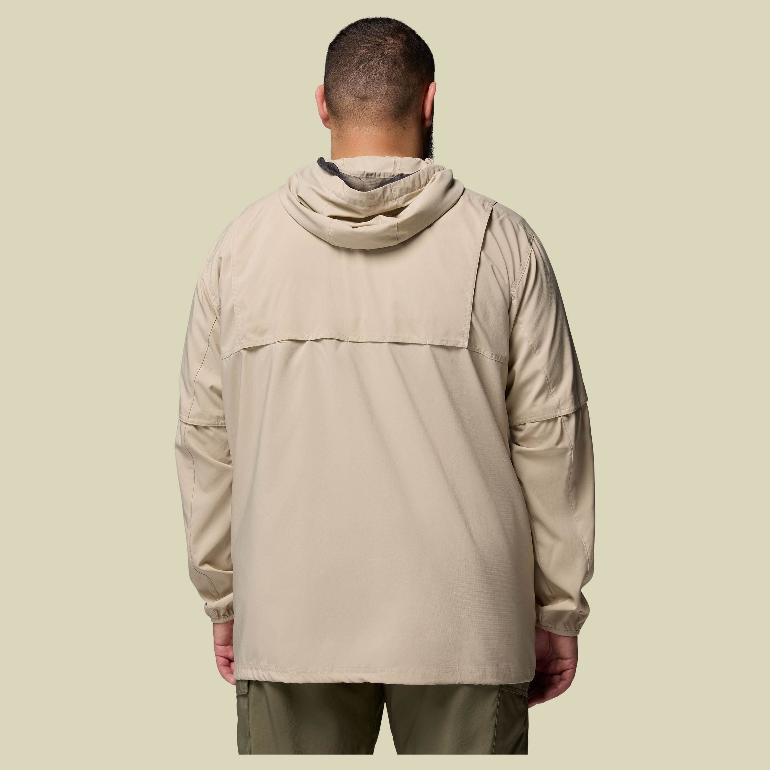 Skien Valley Hooded LS Men XL beige - ancient fossil