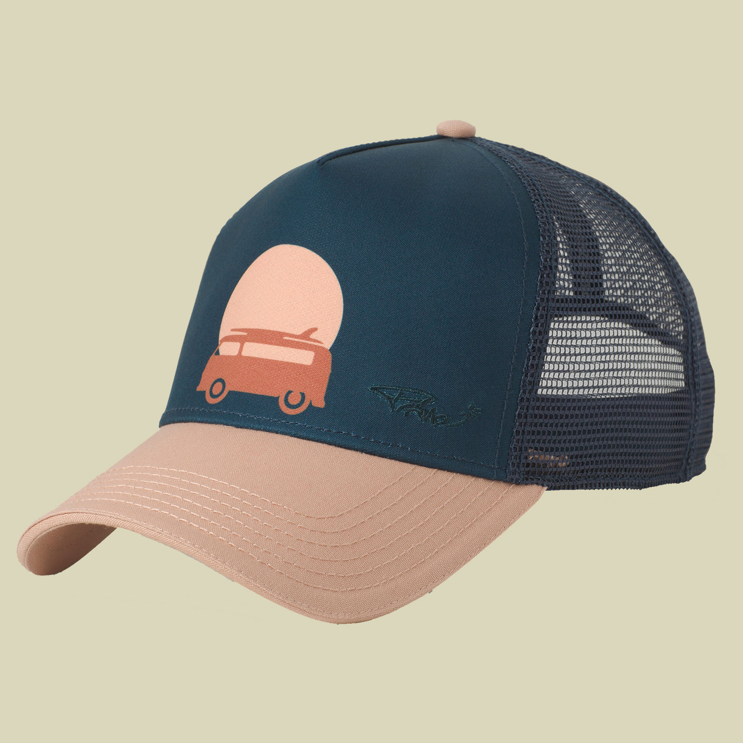 La Viva Trucker Women Größe one size Farbe champagne sun up