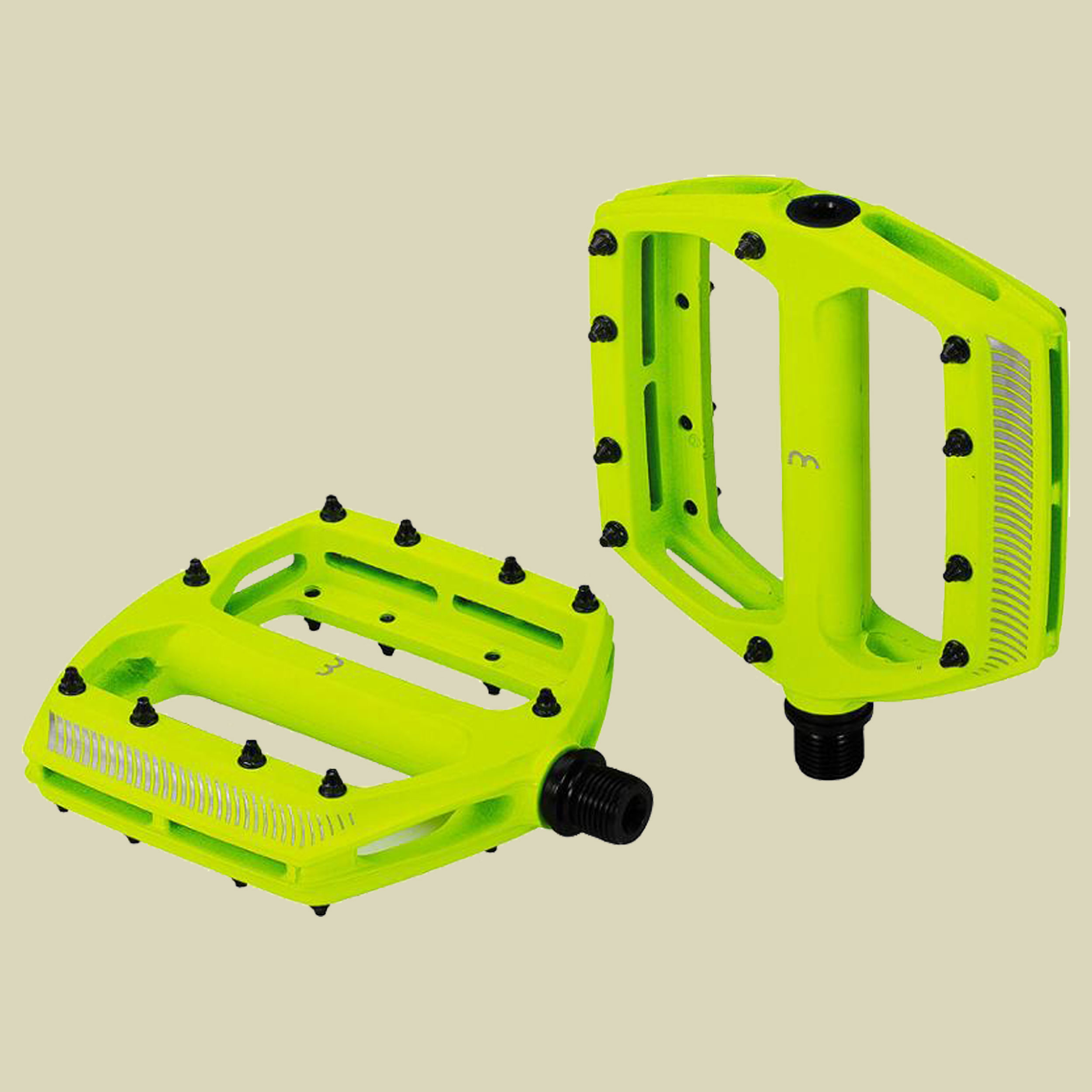 Pedale CoolRide BPD-36 Farbe neon gelb