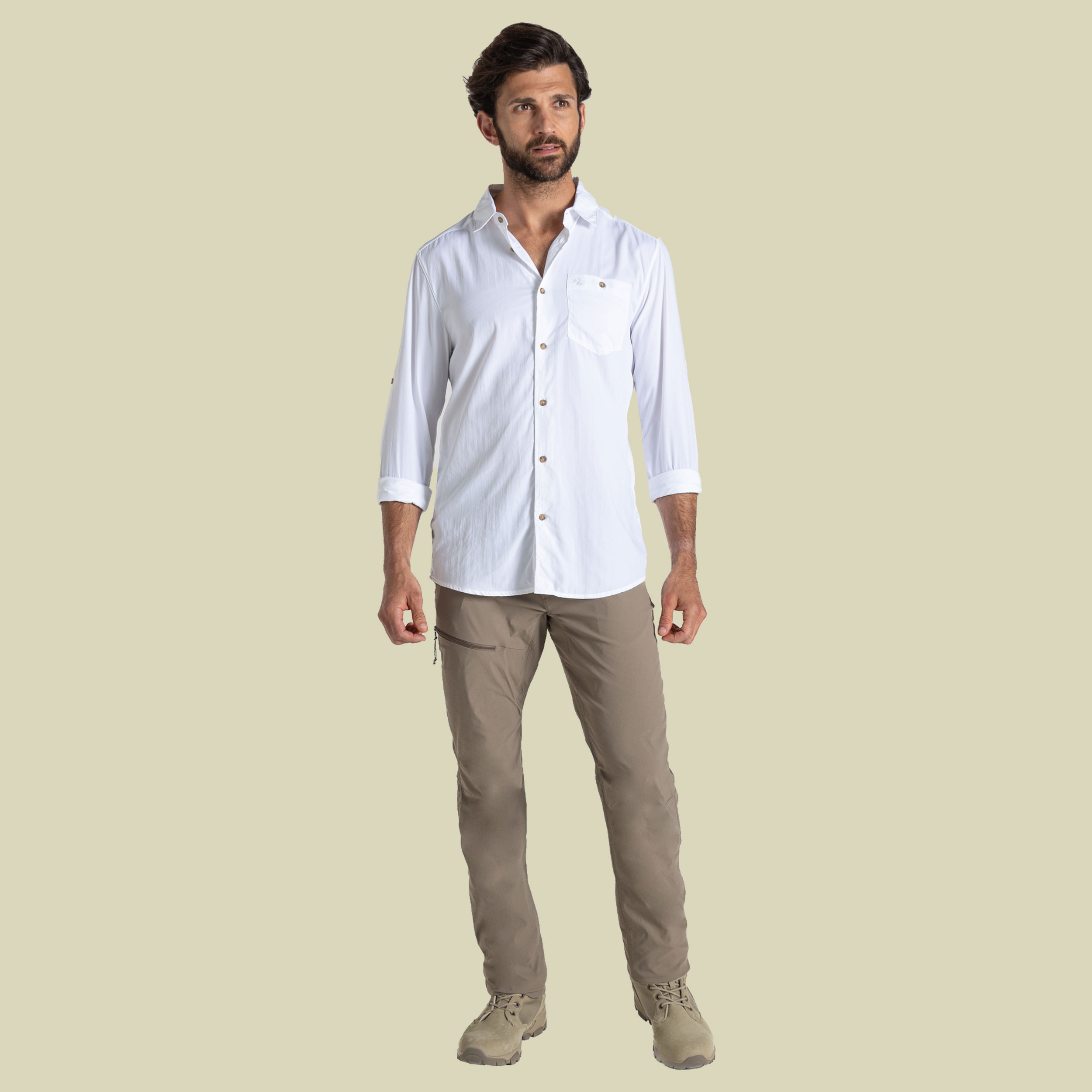 NosiLife Nuoro Long Sleeved Shirt II Men XL weiß - white