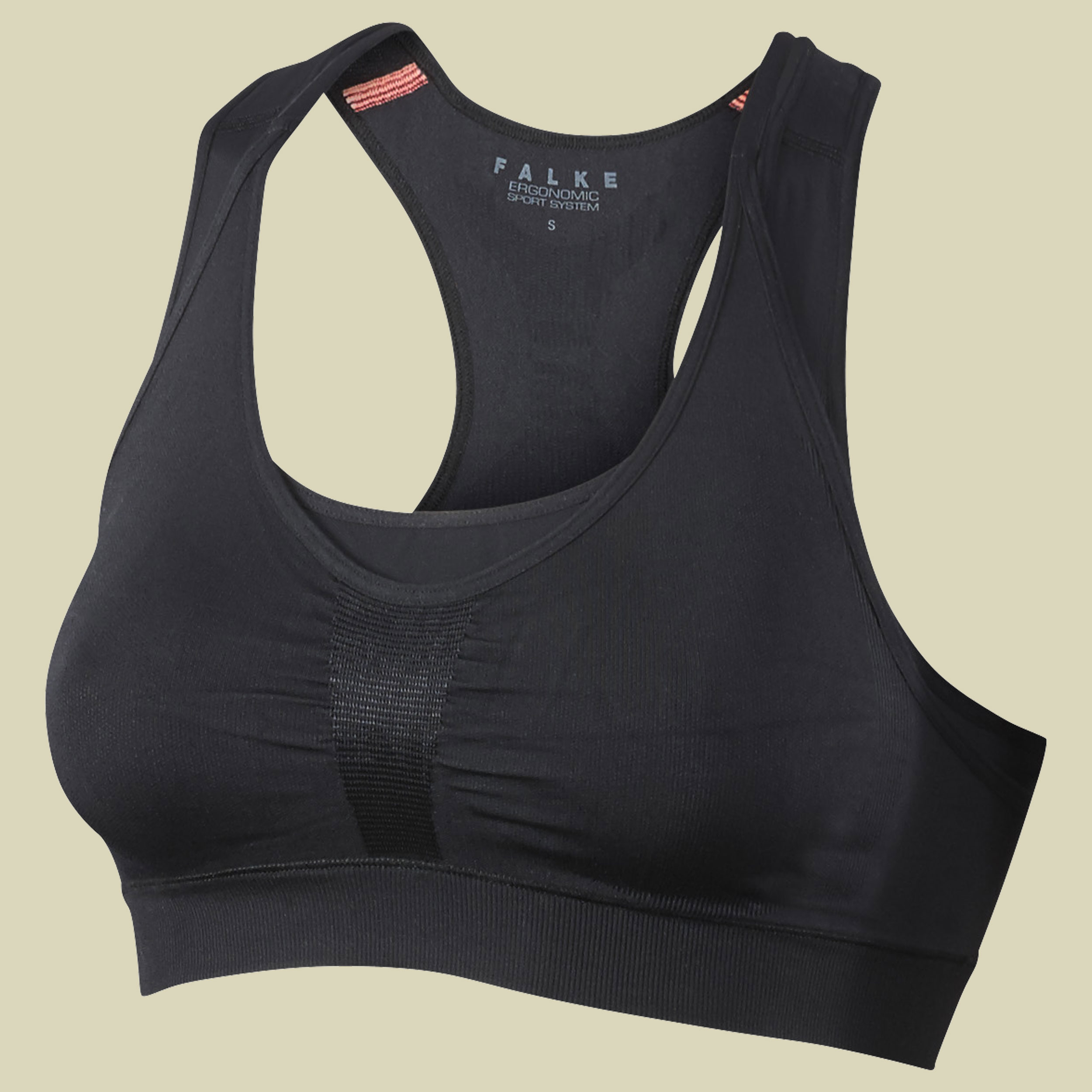 Bra Top "Cross Back" Medium Support Größe L Farbe black