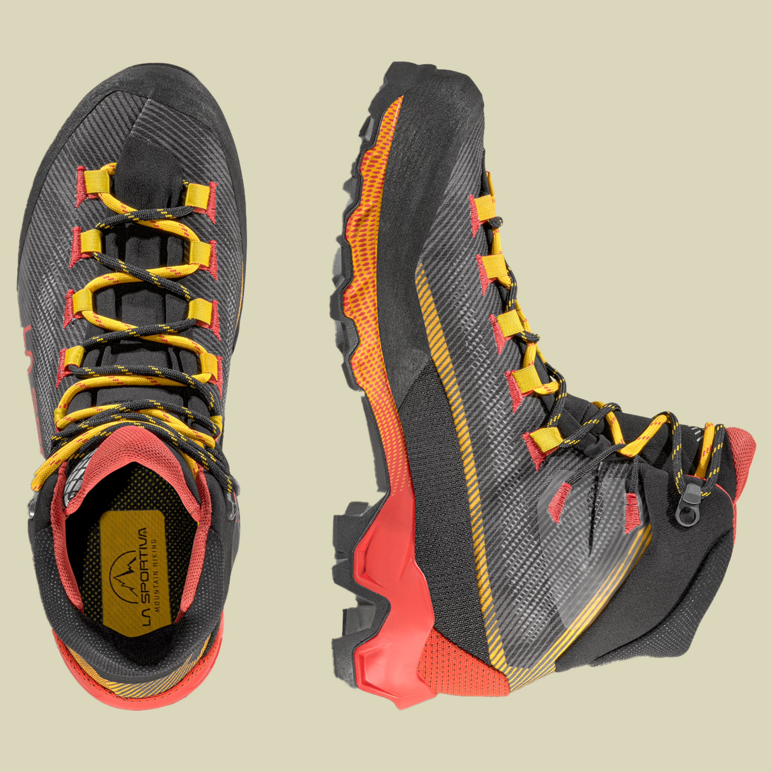 Aequilibrium Hike GTX Men 45 grau III - Farbe carbon/yellow