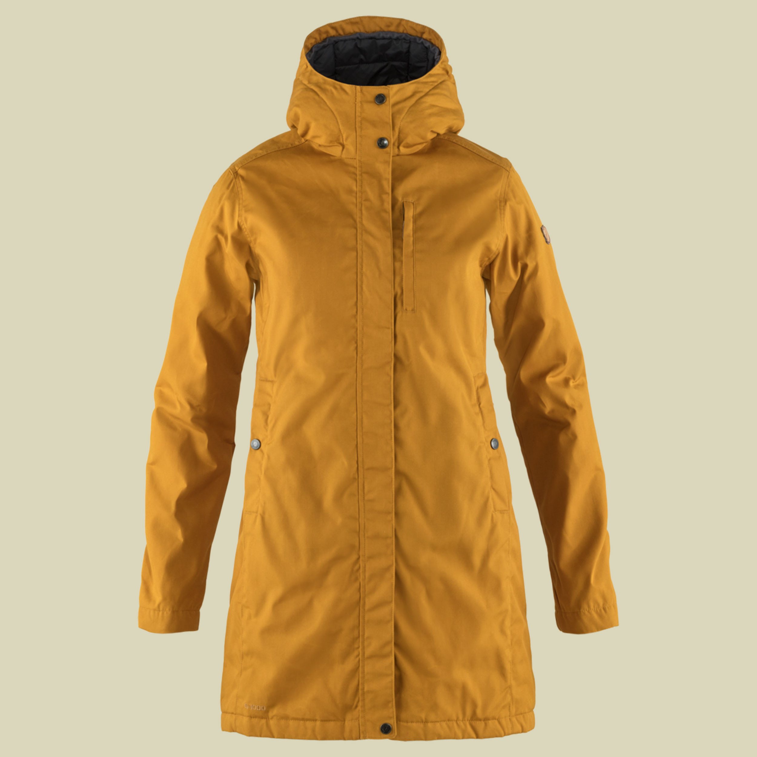 Kiruna Padded Parka Women Größe M Farbe acorn