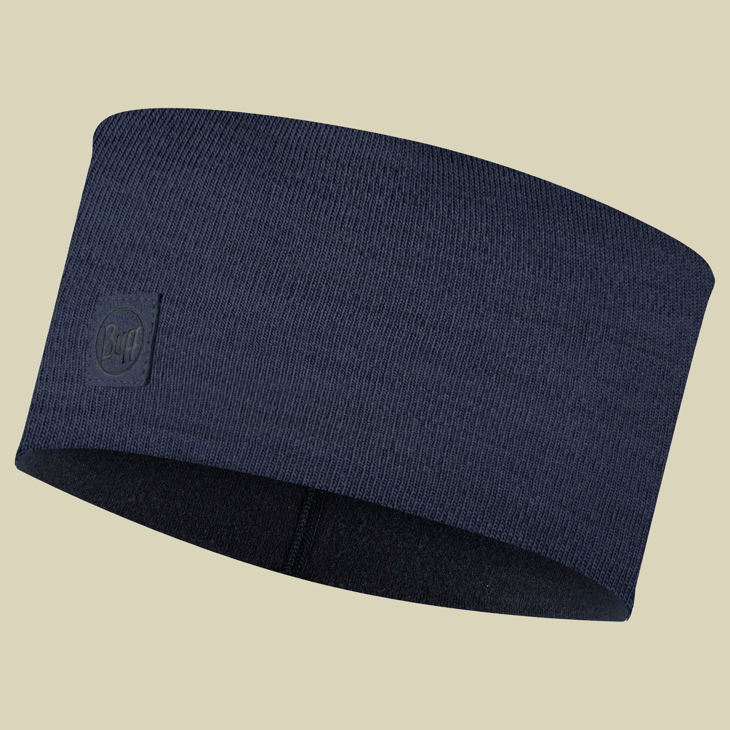 Merino Wide Headband Größe one size Farbe solid night blue