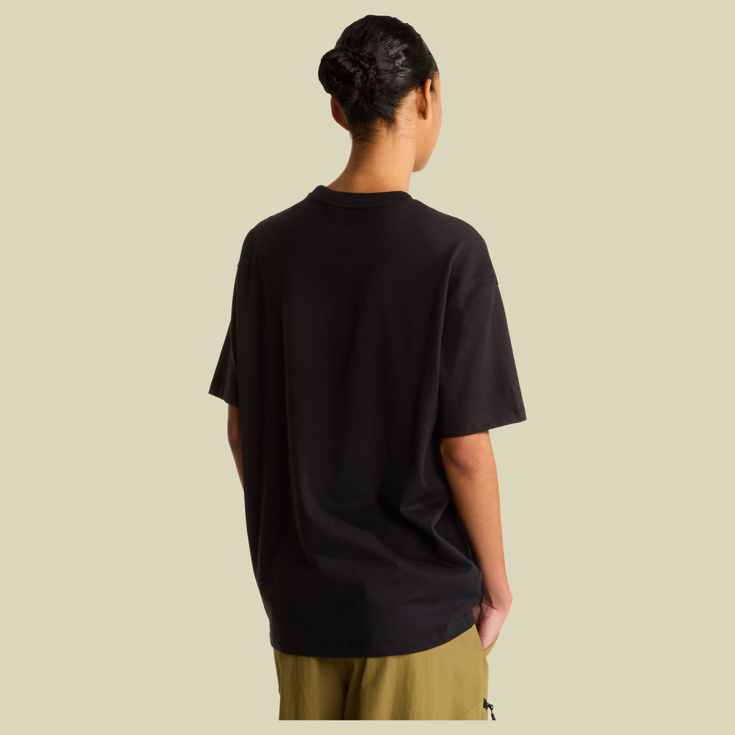 Simple Dome OS SS Tee Woman XS schwarz - Farbe TNF black