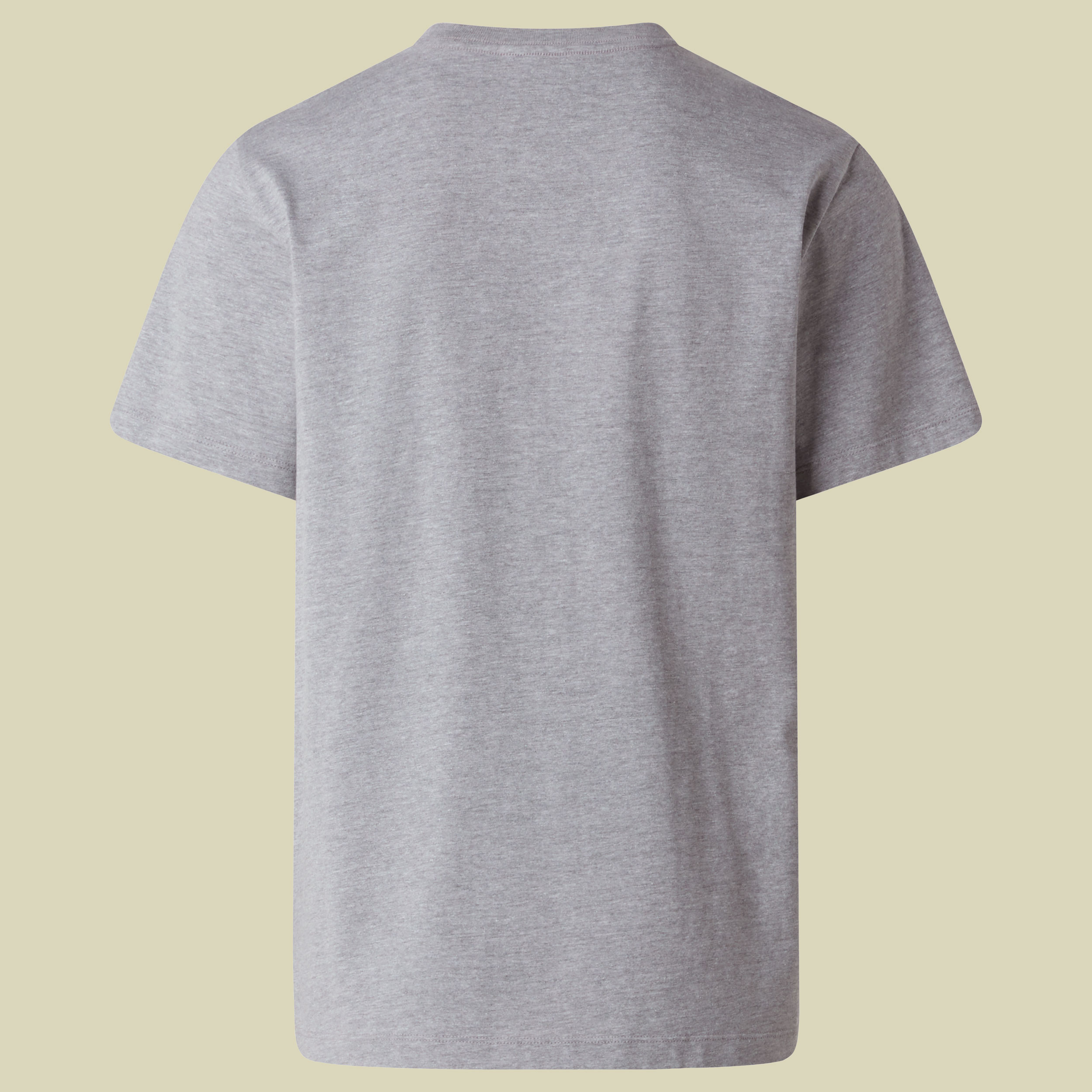 Evolution Simple Dome Regular Short SL Man XXL grau meliert - Farbe TNF pale grey heather