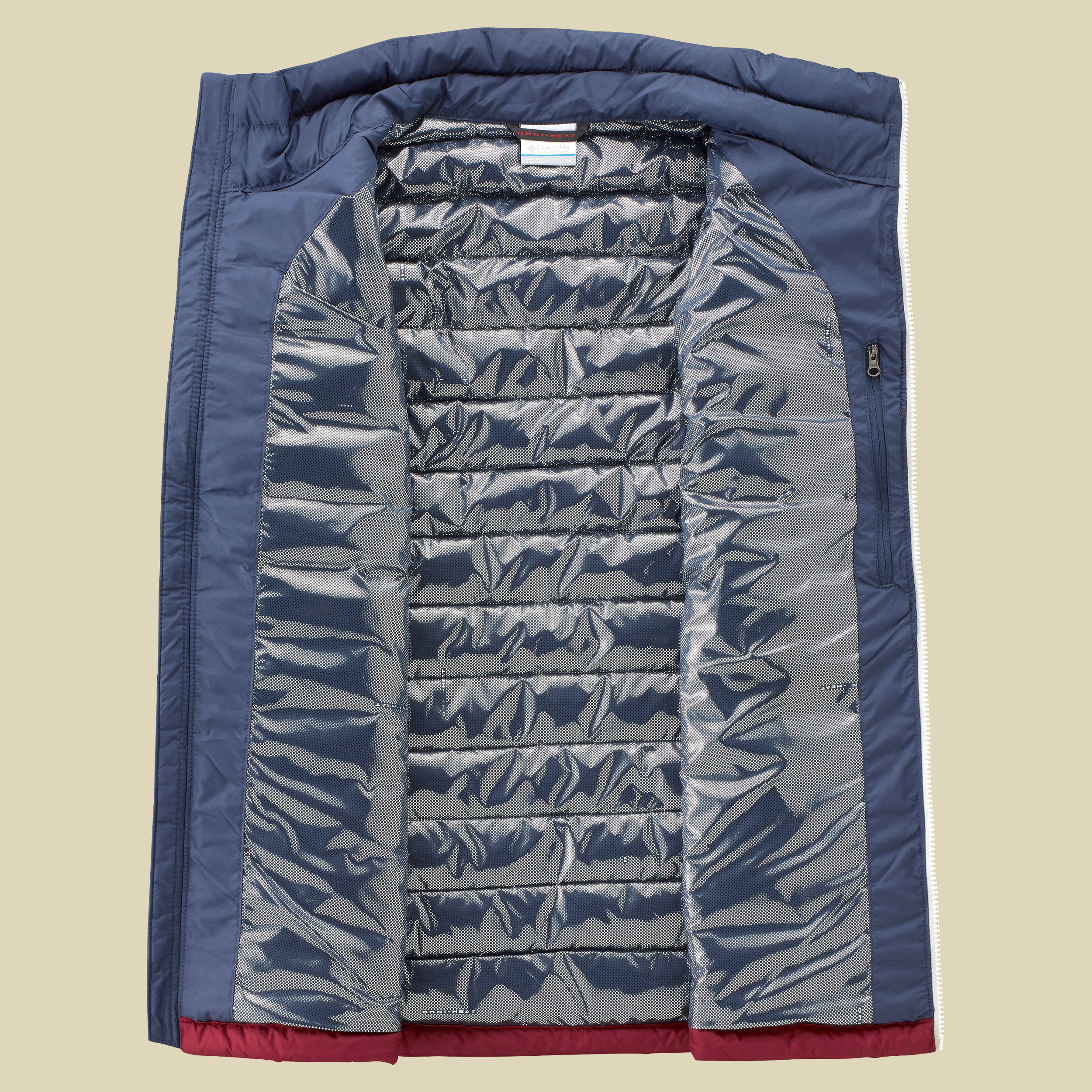 Powder Lite Vest Men Größe XL Farbe red element-dark mountain