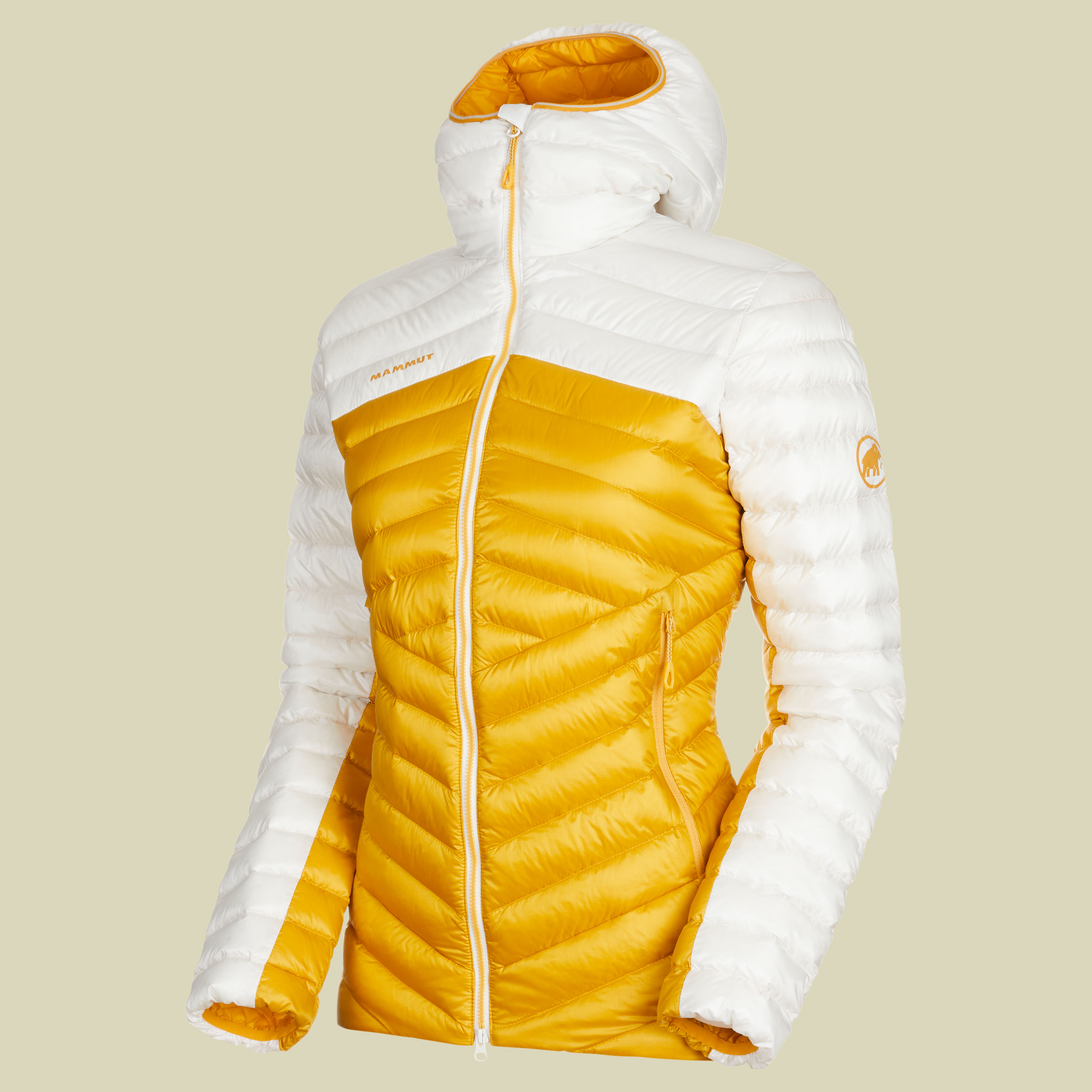 Broad Peak IN Hooded Jacket Women Größe S Farbe golden-bright white