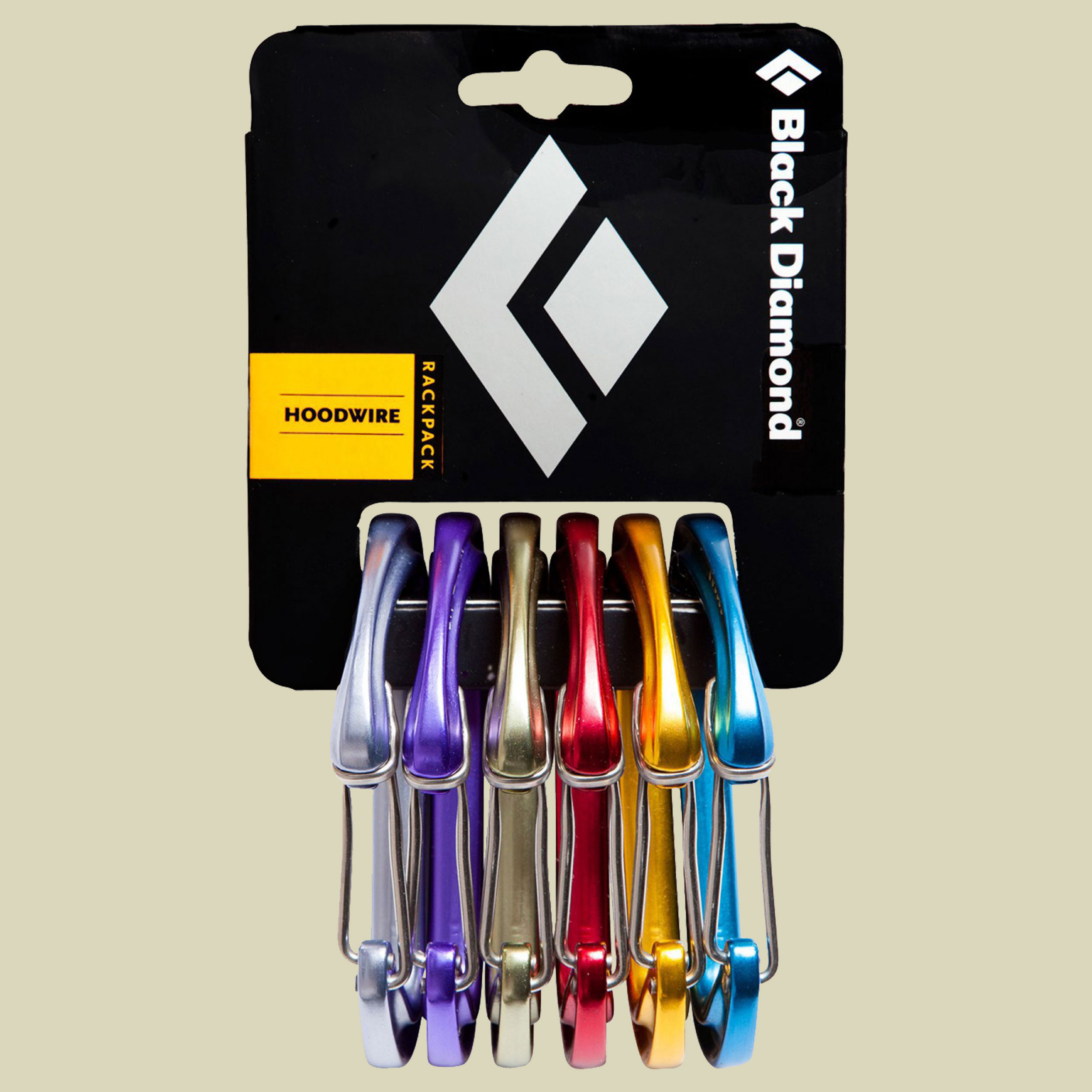Hoodwire 6-er Pack Karabiner  Farbe: gemischt