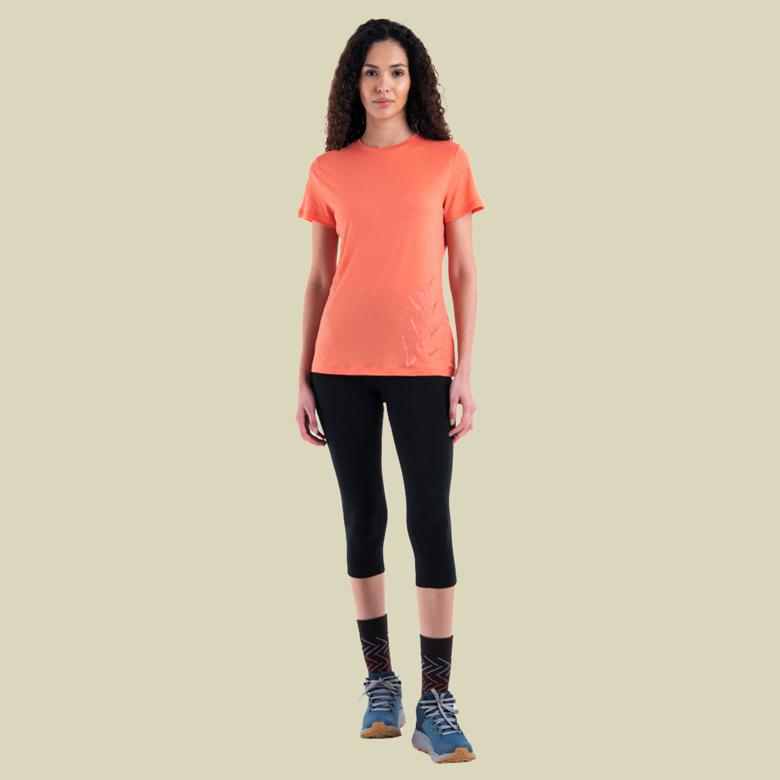 Merino 150 Tech Lite III SS Tee Panax Women M pink - tang