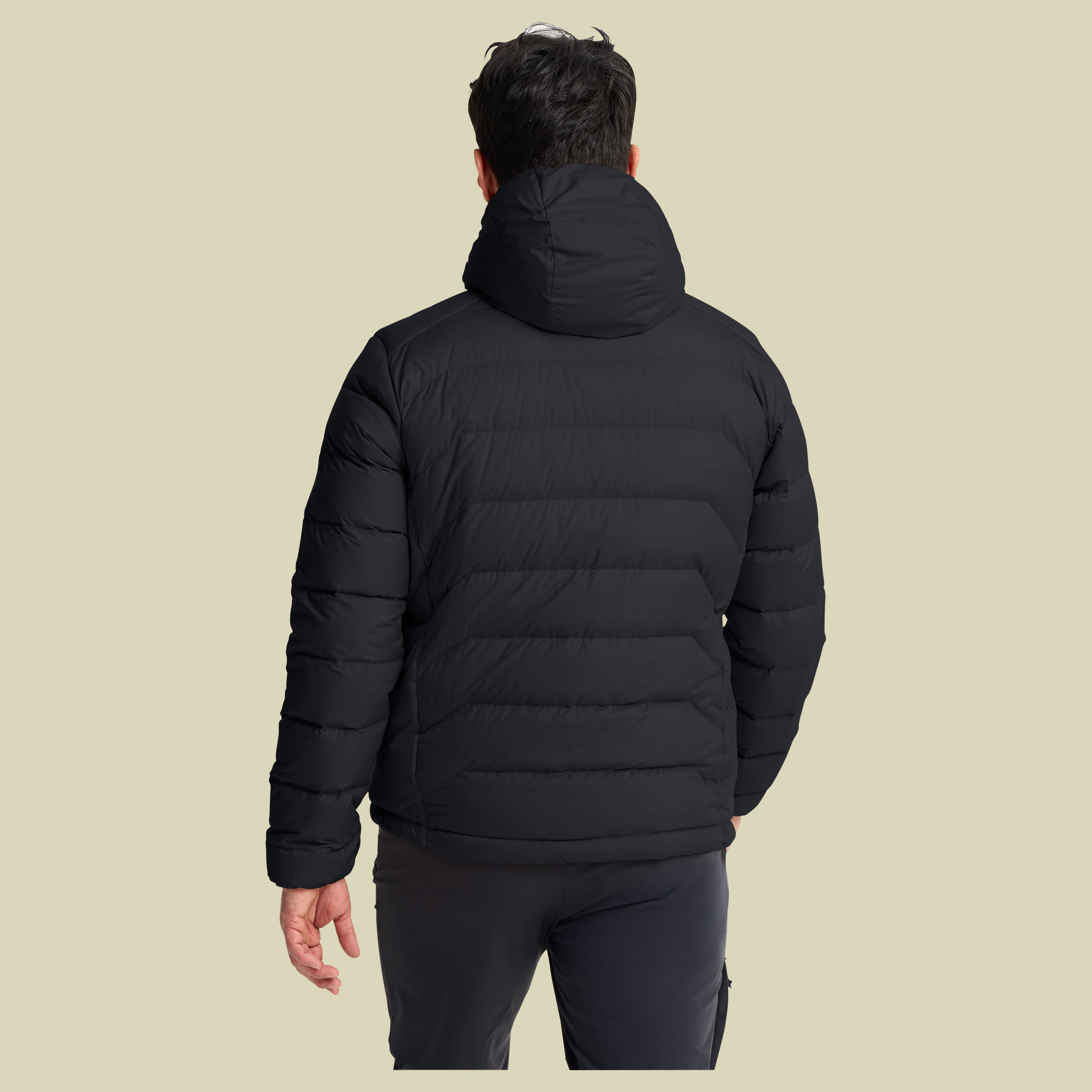 Wild Pass Down Hoody Men RDS XXXL schwarz - black