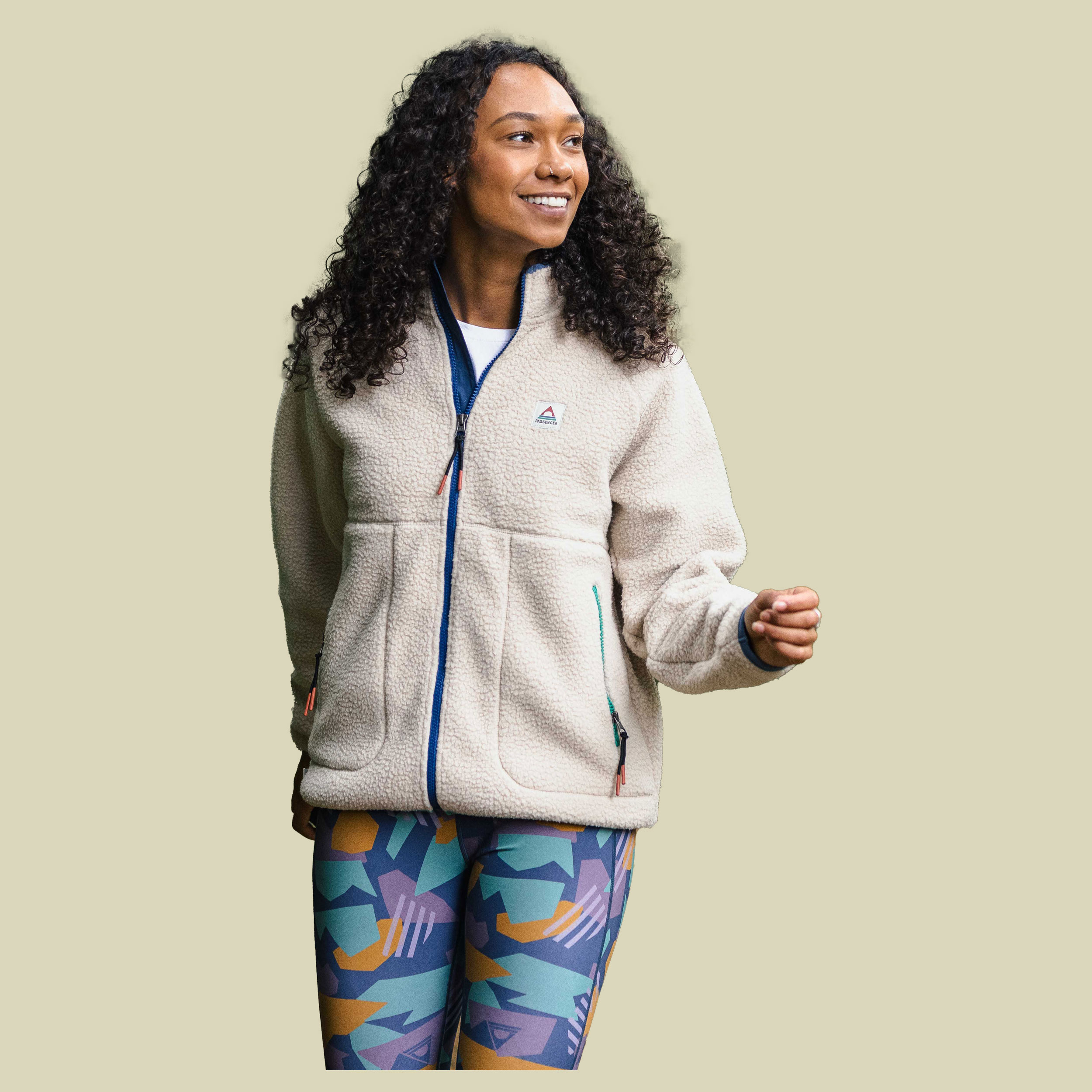 Fairbanks 2.0 Sherpa-Fleece Women XS beige - oatmeal