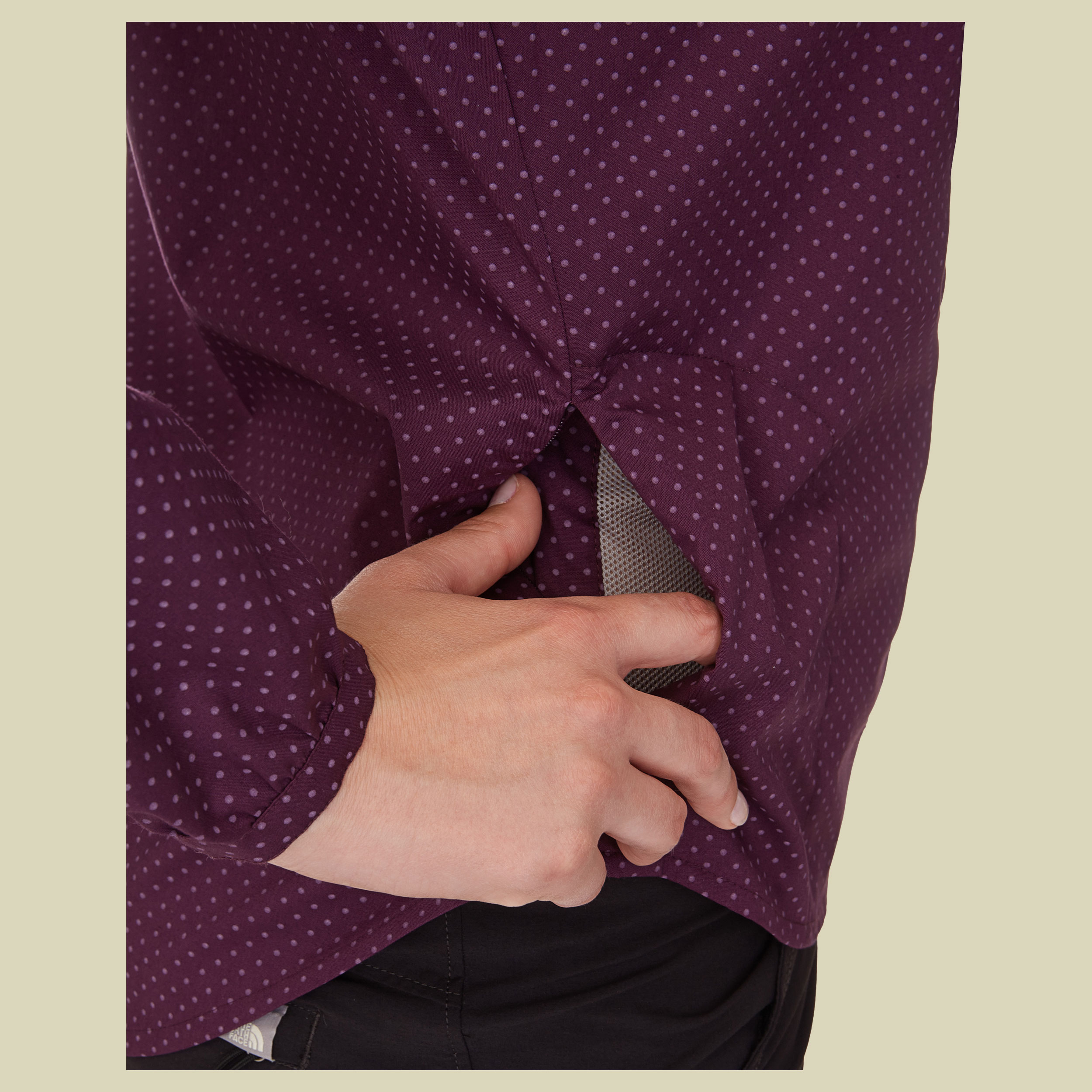 Chic Lady Shirt  Größe S Farbe outer space blue dots