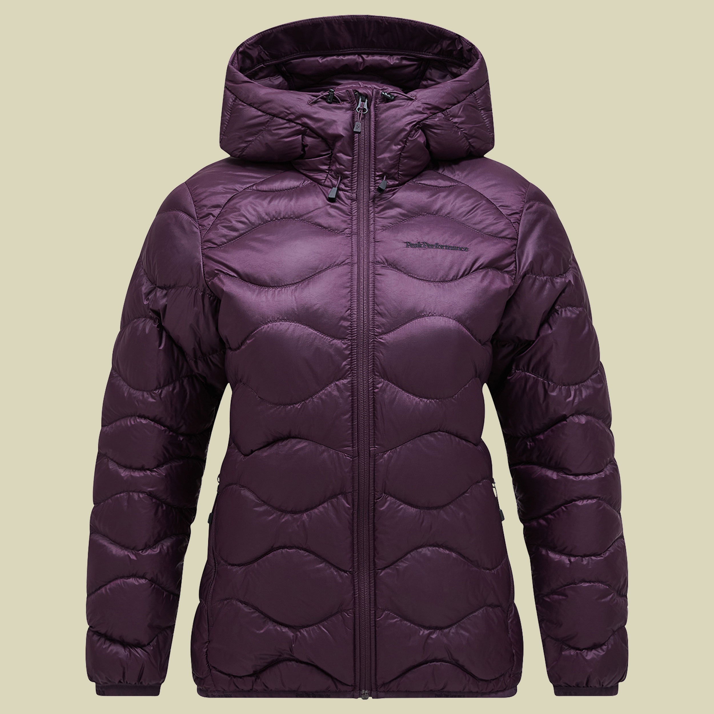 Helium Down Hood Jacket Women lila XL - mystic purple