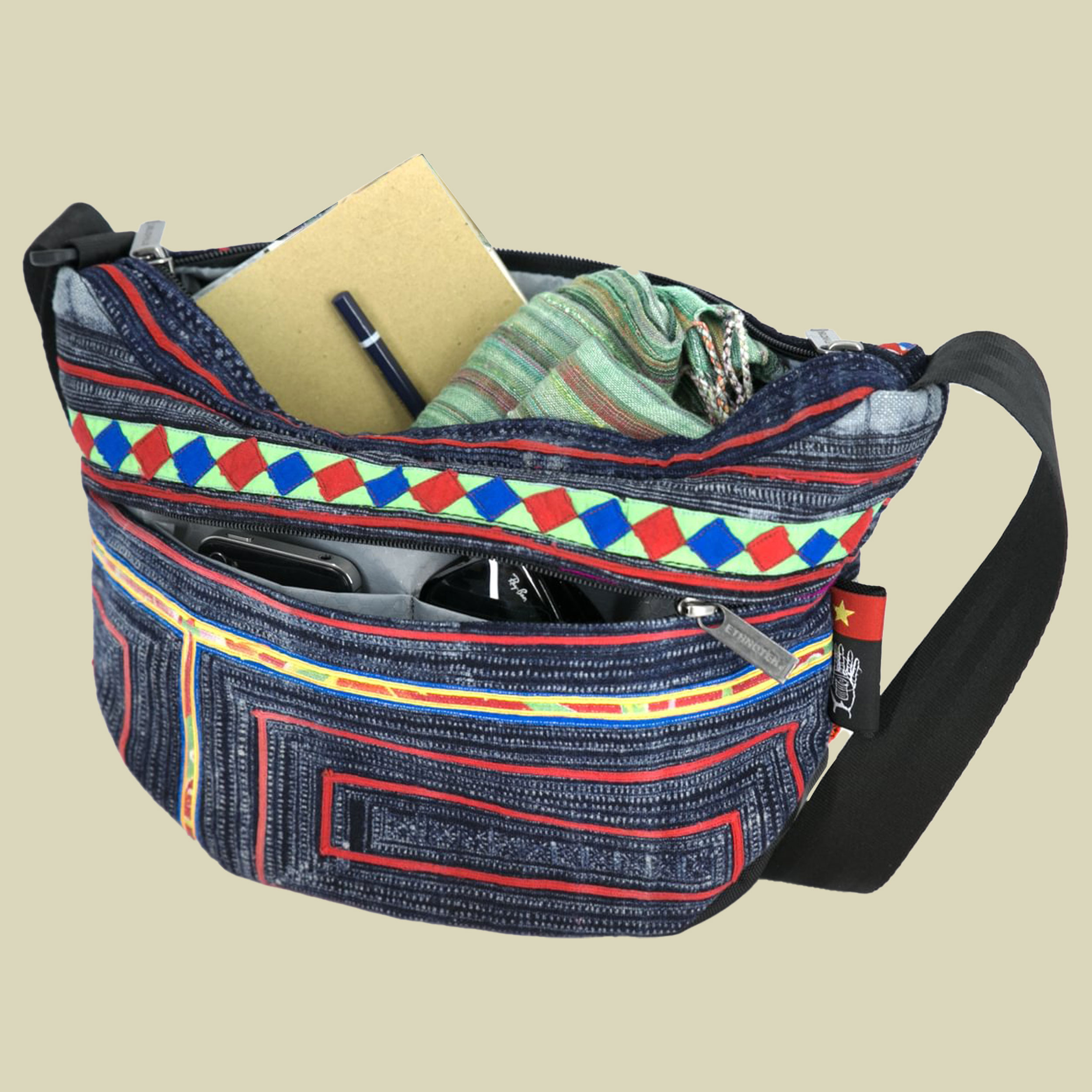 Bagan Bag M mehrfarbig guatemala 11