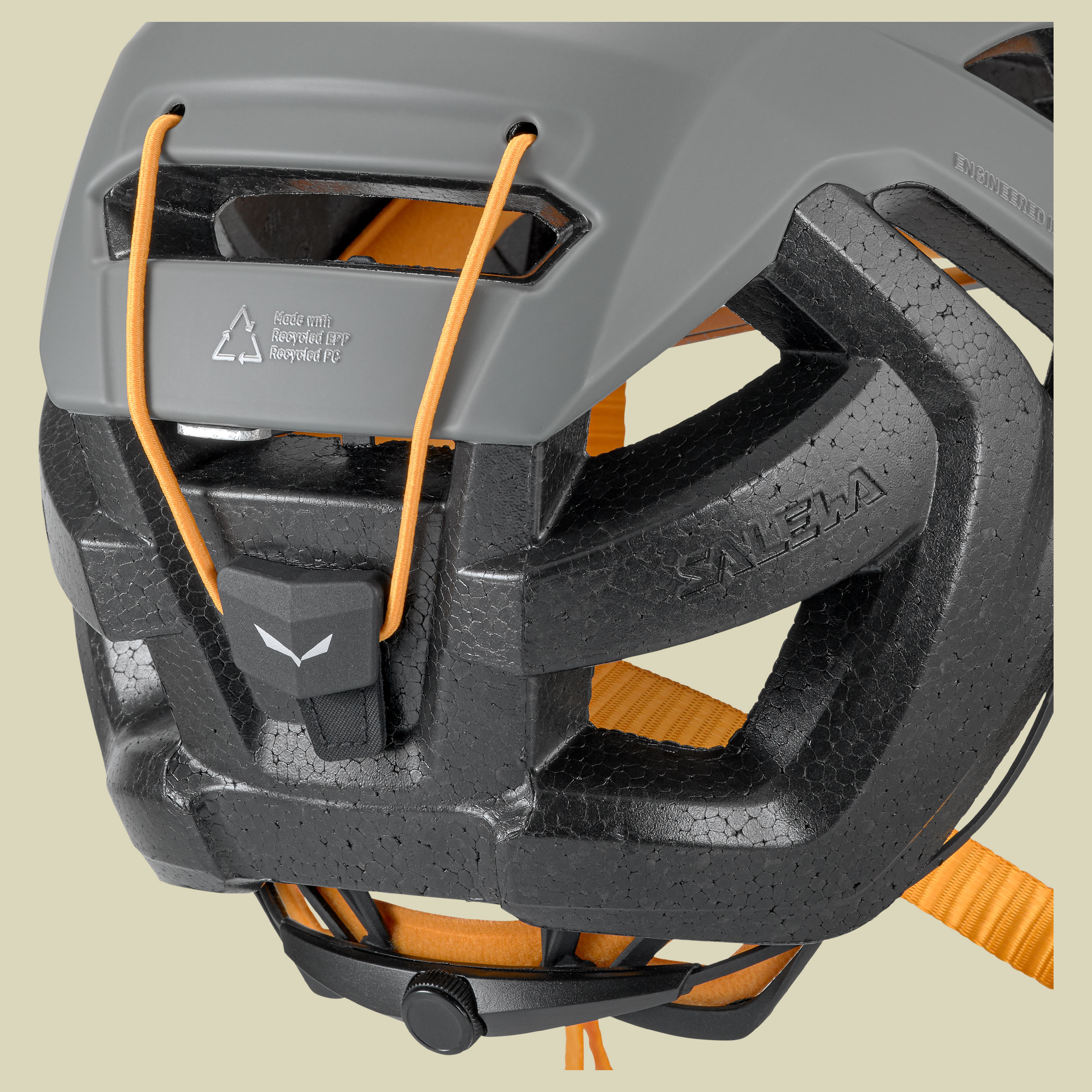 Aria Helmet 57-62 cm (L/XL) grau - quiet shade