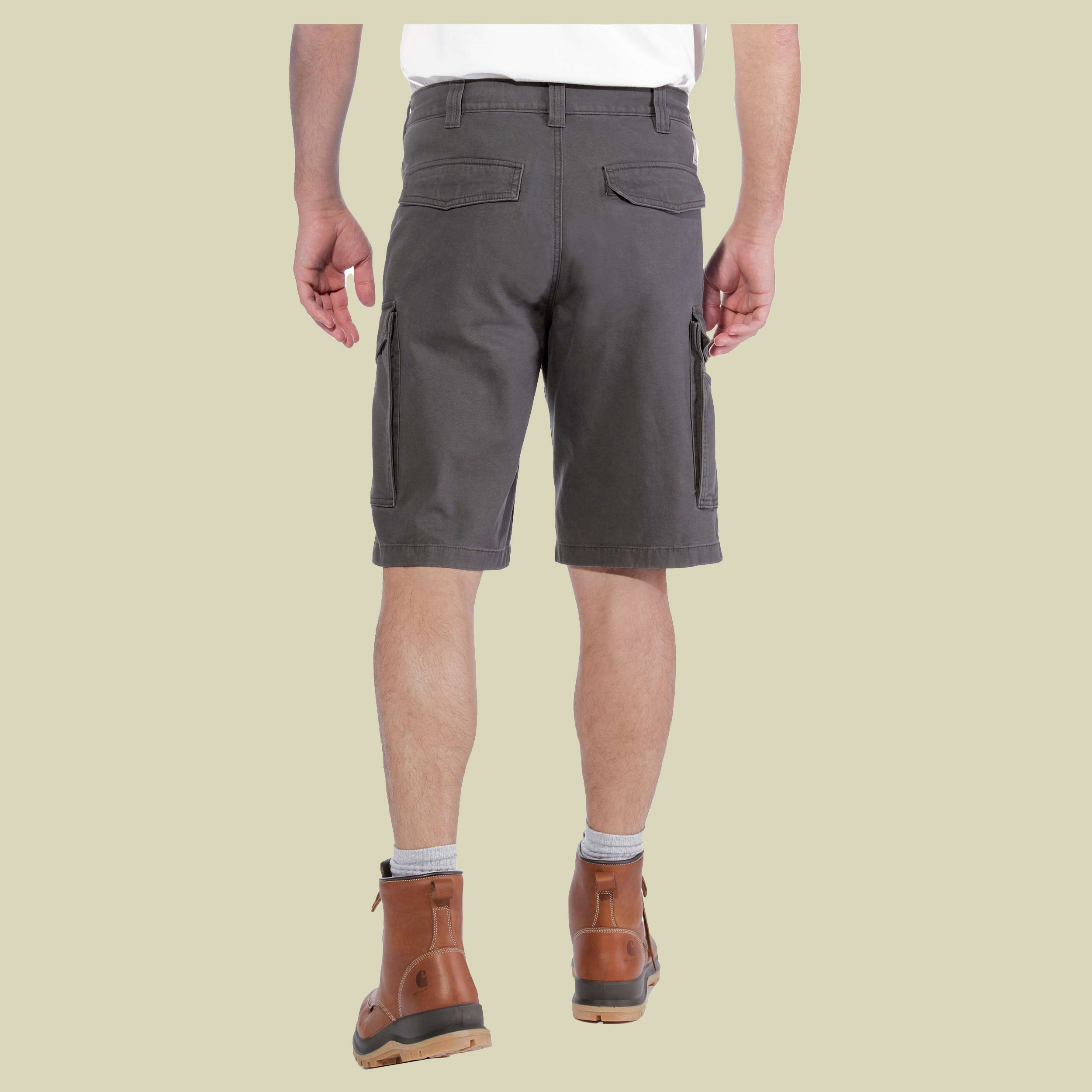 Relaxed Rigby Cargo Short Men W33 grau - Farbe shadow