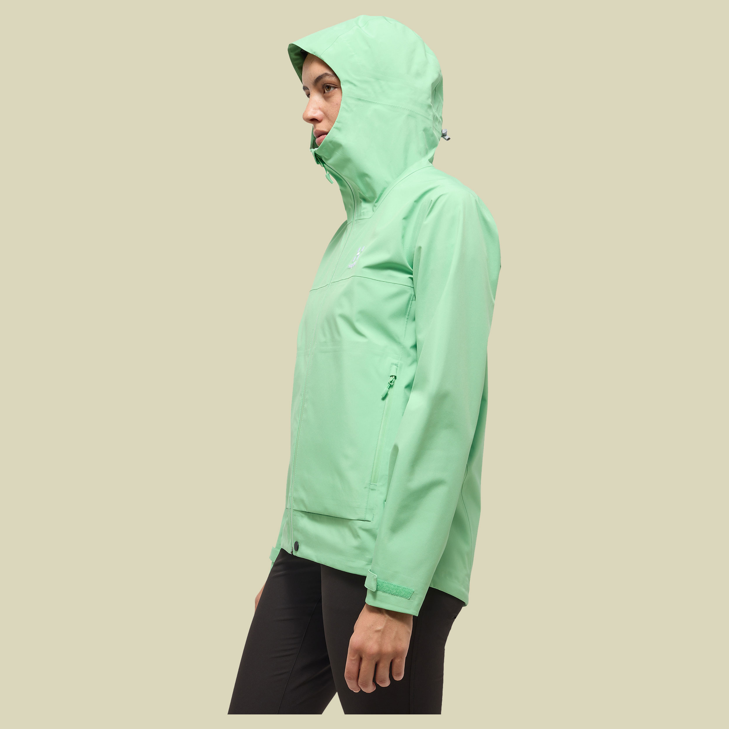 Front Proof Jacket Women grün XL - mint stone