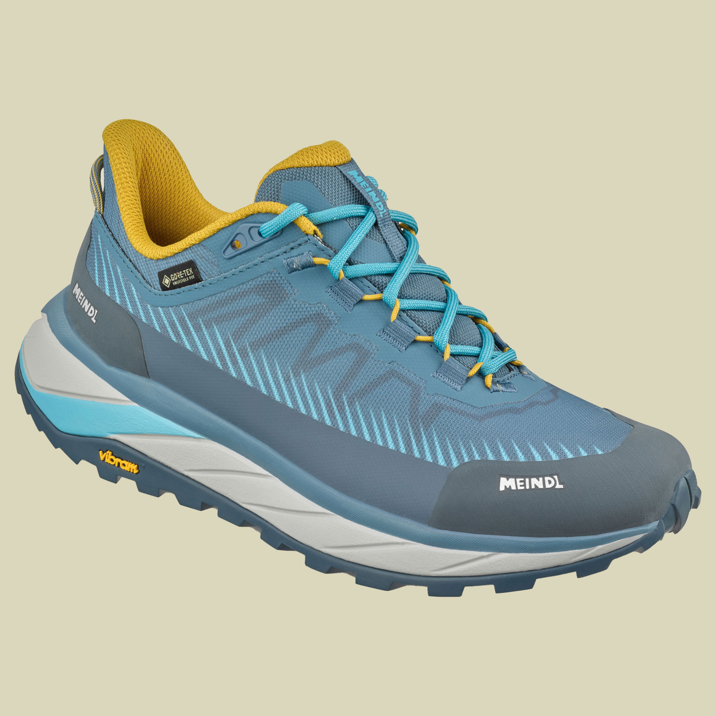 Eldora Lady GTX UK 6 blau - jeans/ocker