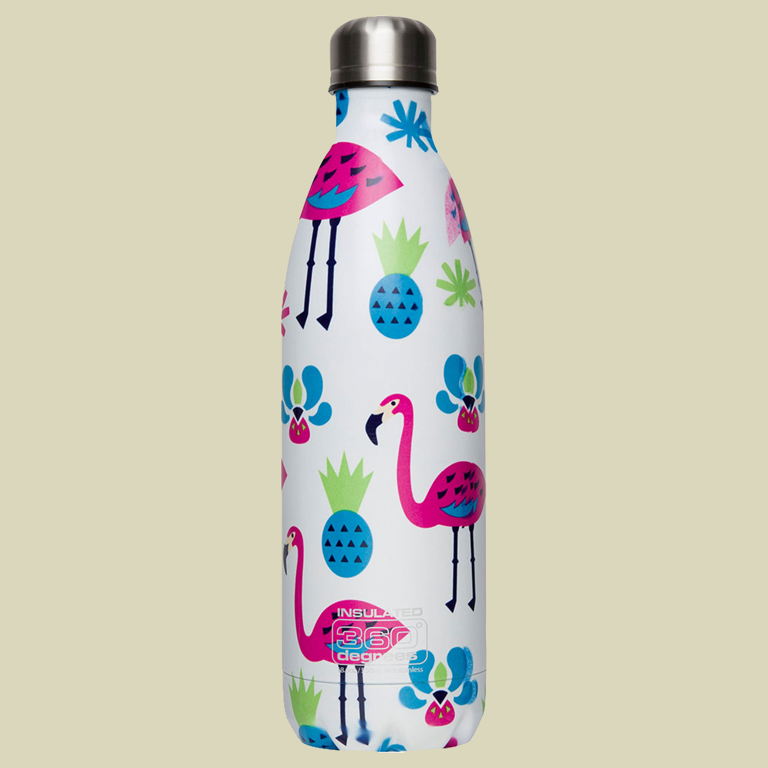 Vacuum Insulated Soda Bottle Volumen 550 ml Farbe flamingo