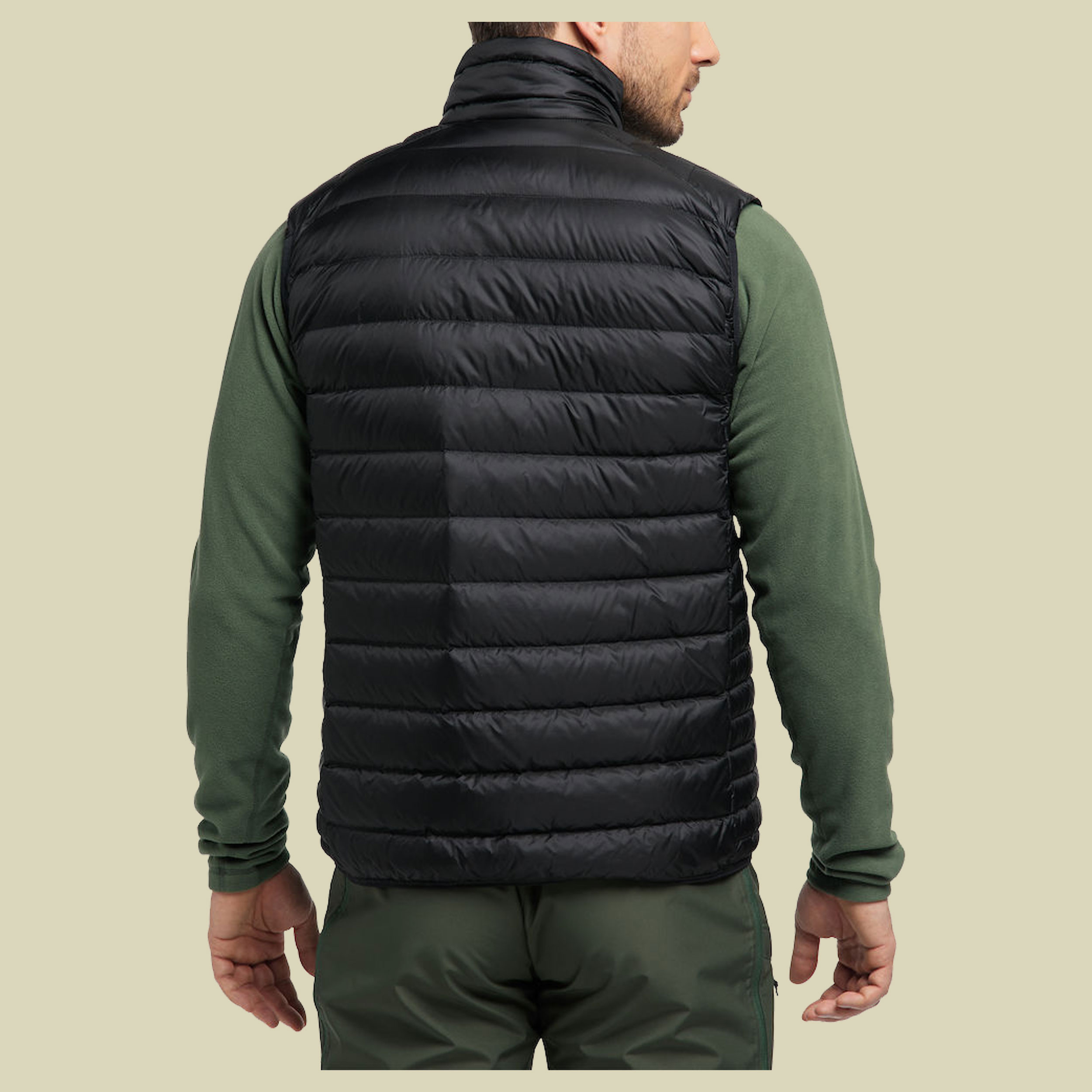Roc Down Vest Men Größe S Farbe true black