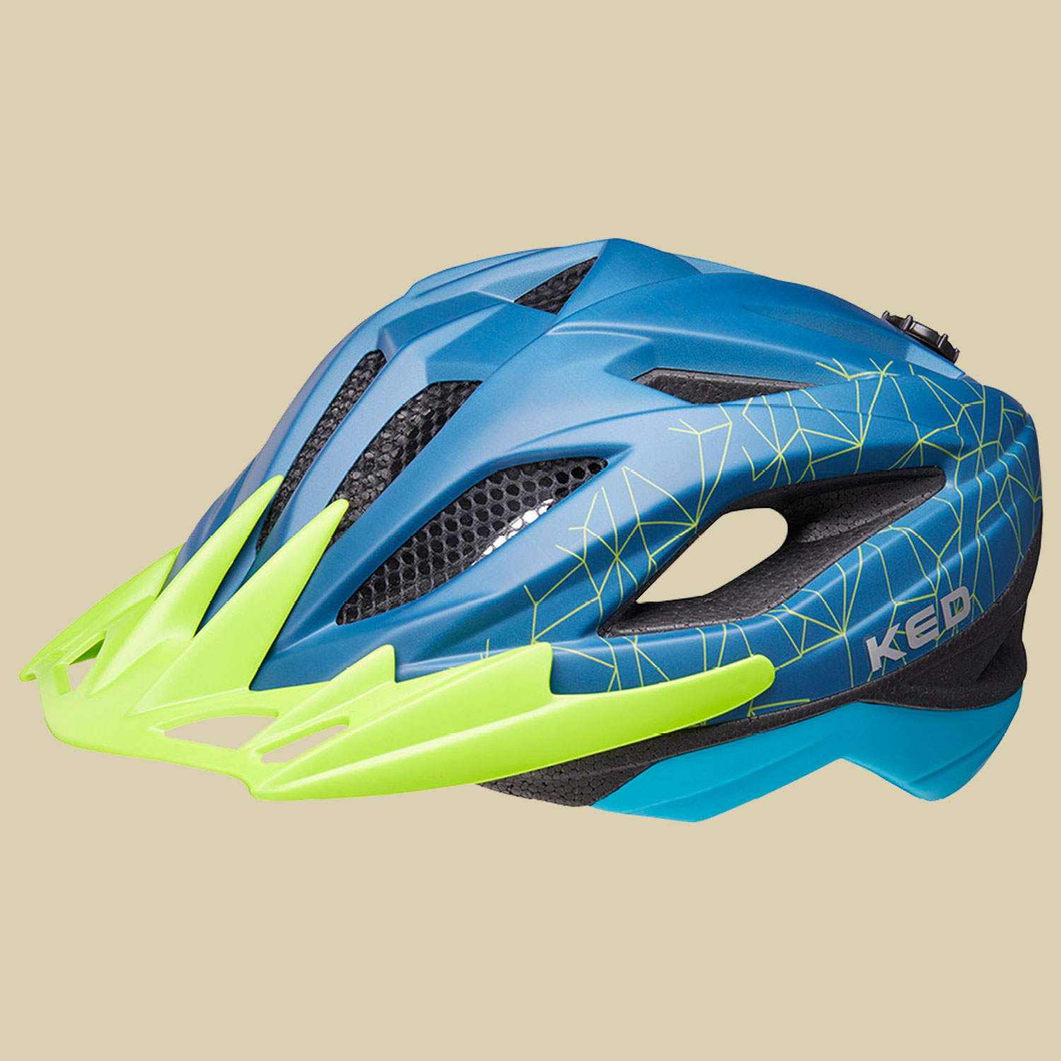 Street Junior Mips Kopfuimfang M 53-58 cm Farbe blue green