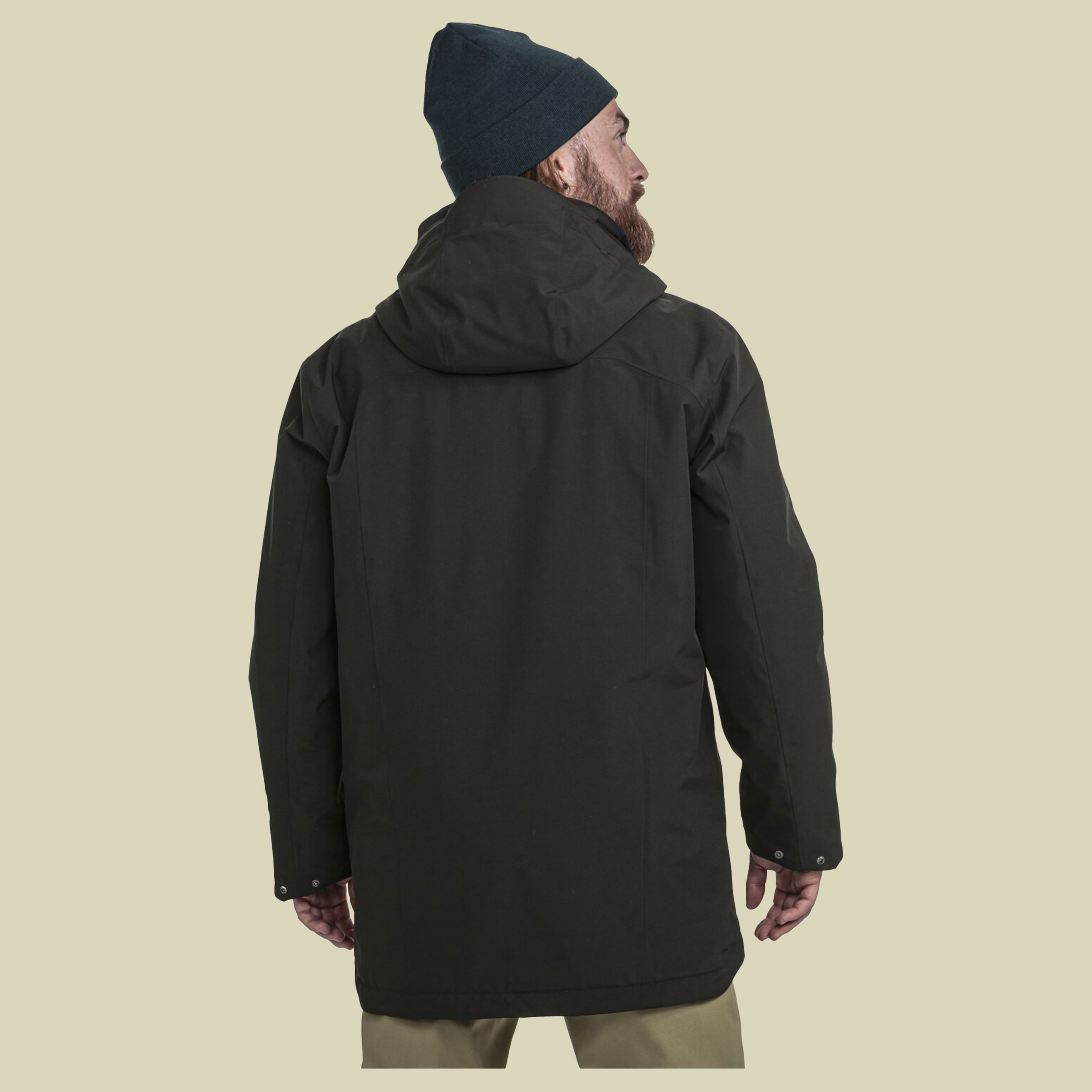 Urban Ins Parka Style Malkay Men 56 schwarz - black