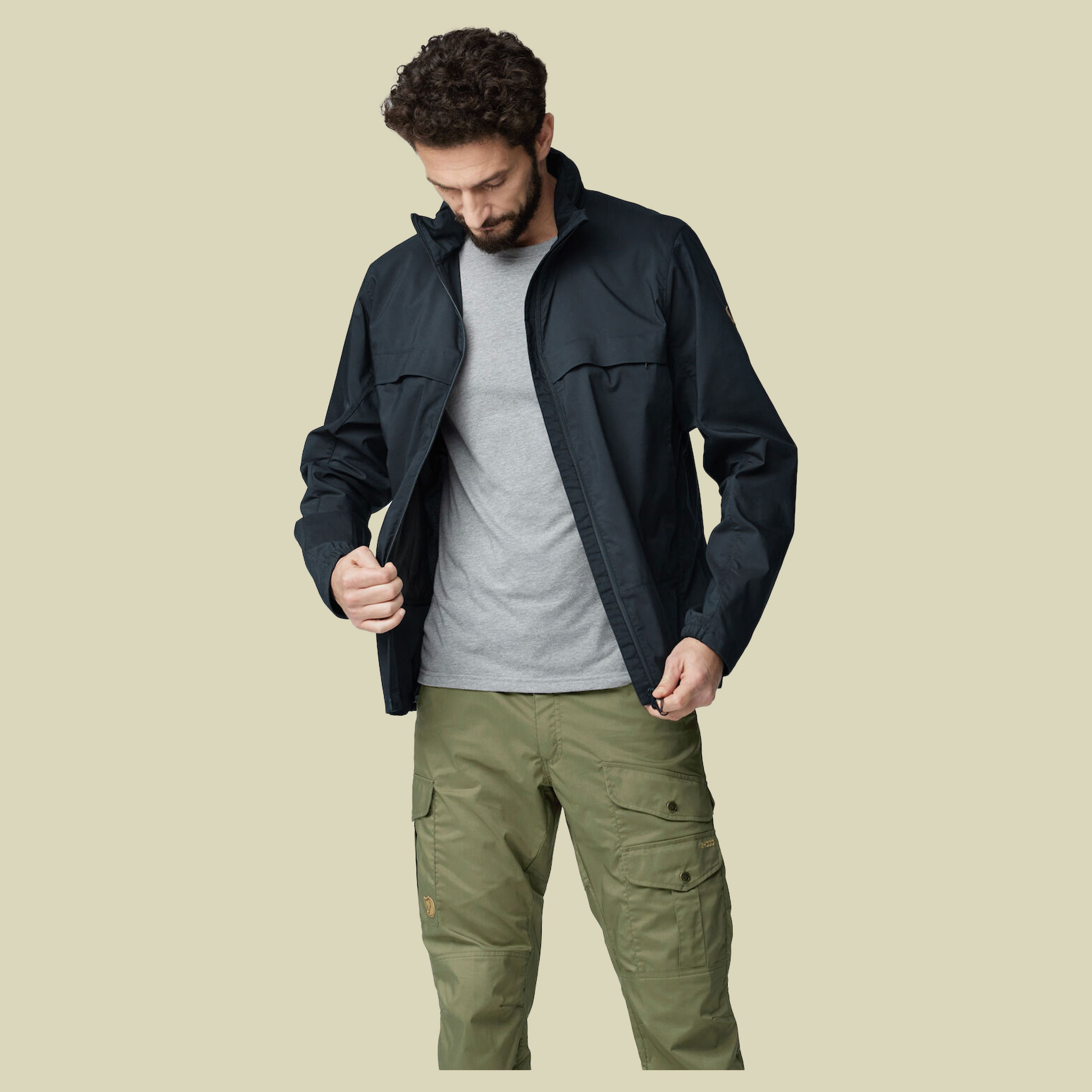 Abisko Hike Jacket Men Größe M  Farbe dark navy