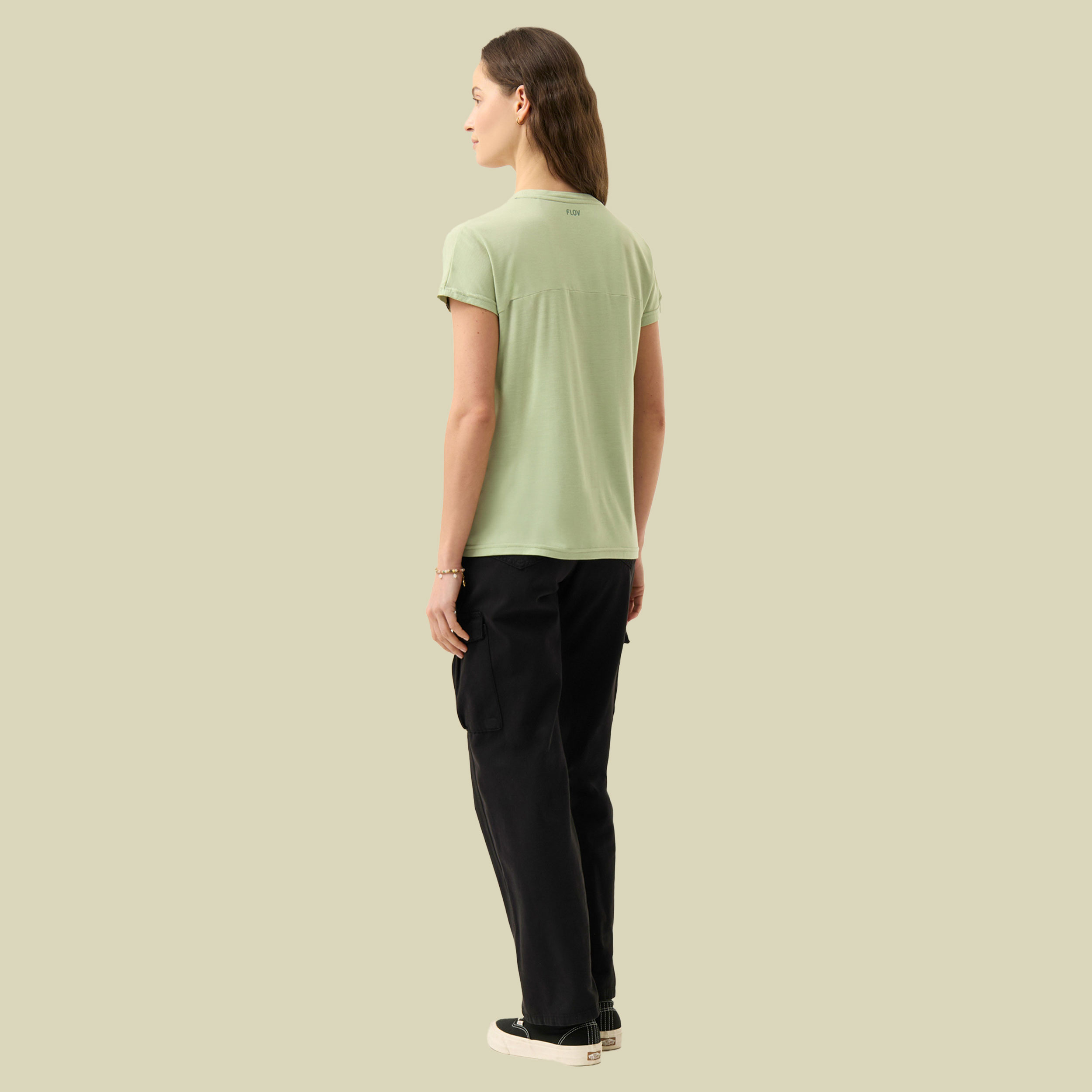 Pagosa Bamboo Lady T-Shirt L grün - green/green