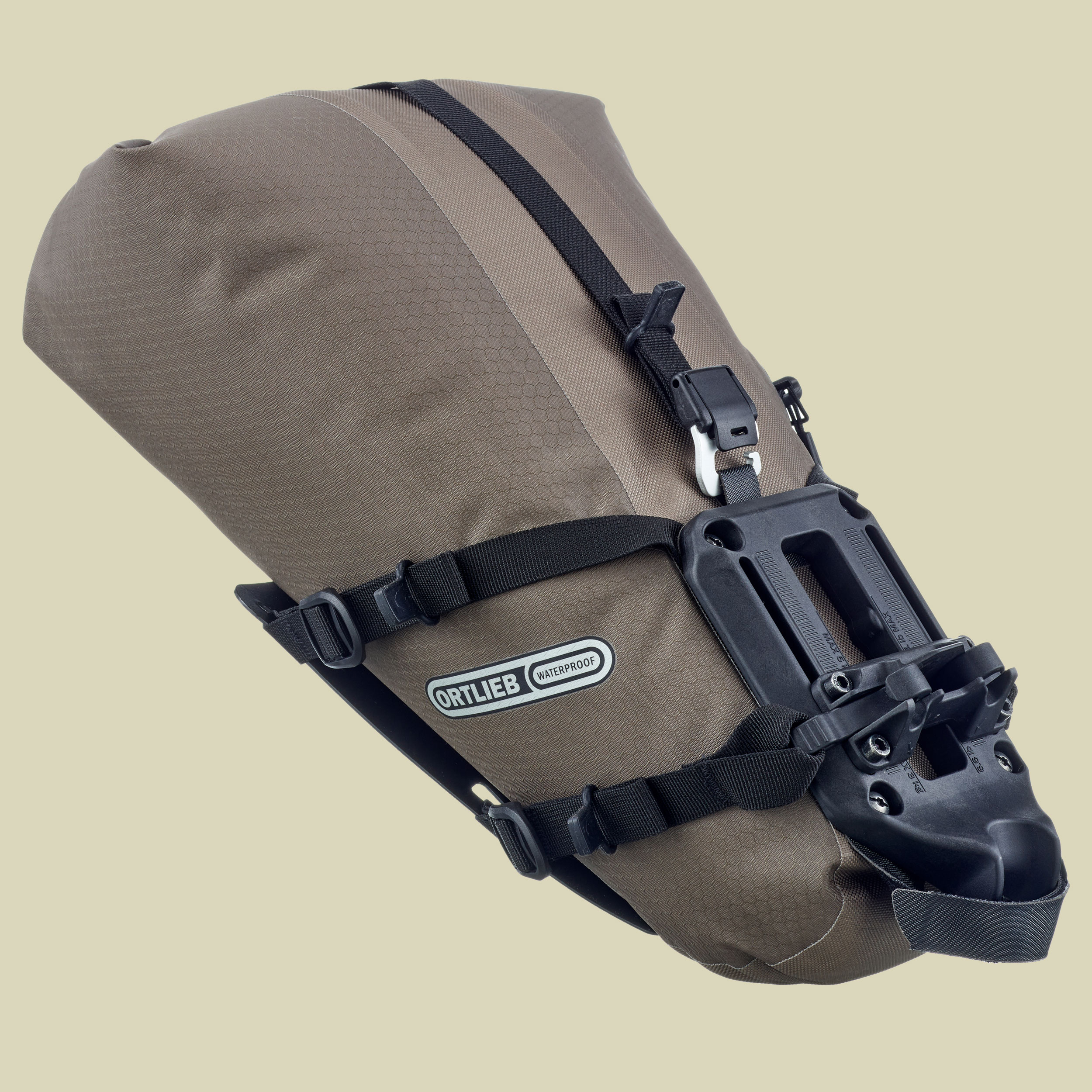 Seat-Pack QR 7,5 L beige - dark sand