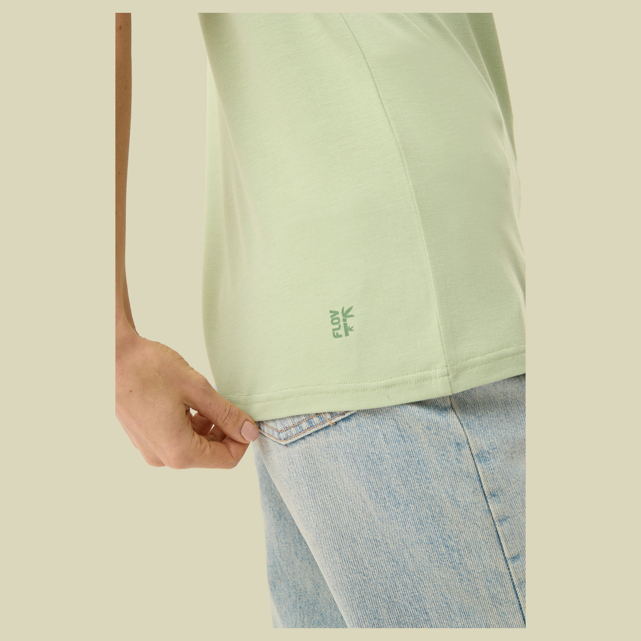 Yucca Bamboo Lady T-Shirt XXL grün - olive