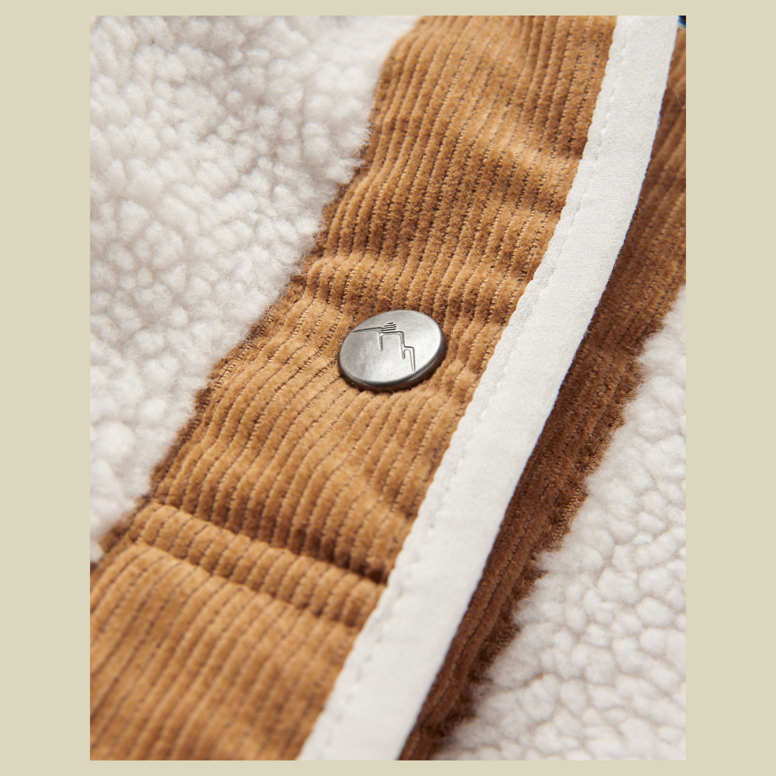 Clover 2.0 Recycled Sherpa Fleece Women XS weiß - vintage white