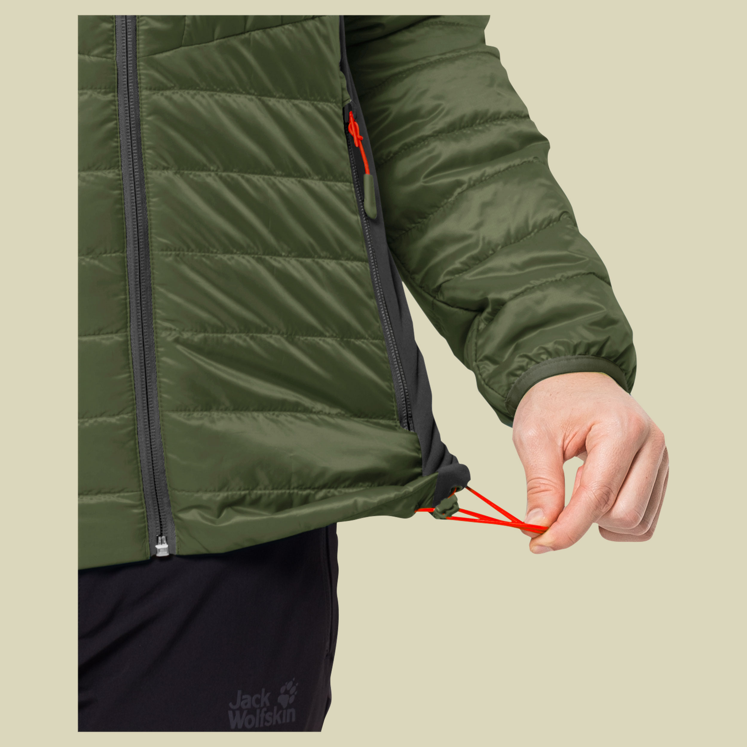 Routeburn Pro Ins Jacket Men Größe L  Farbe greenwood