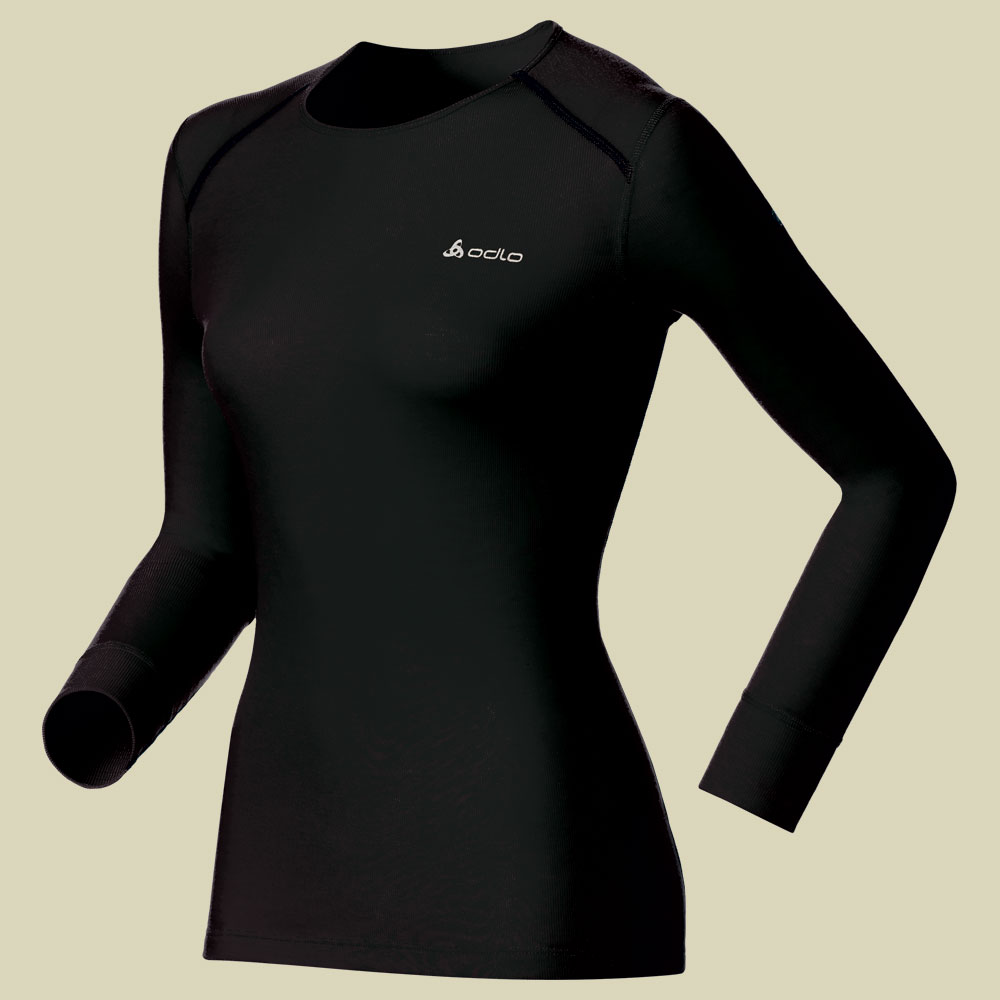 Shirt L/s crew neck warm Women 152021 Größe XS Farbe black