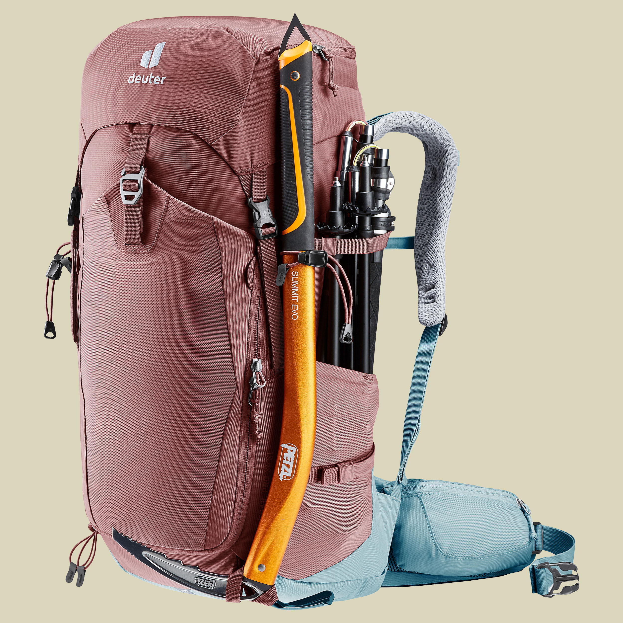 Trail Pro 34 SL Women Volumen 34 Farbe caspia-dusk