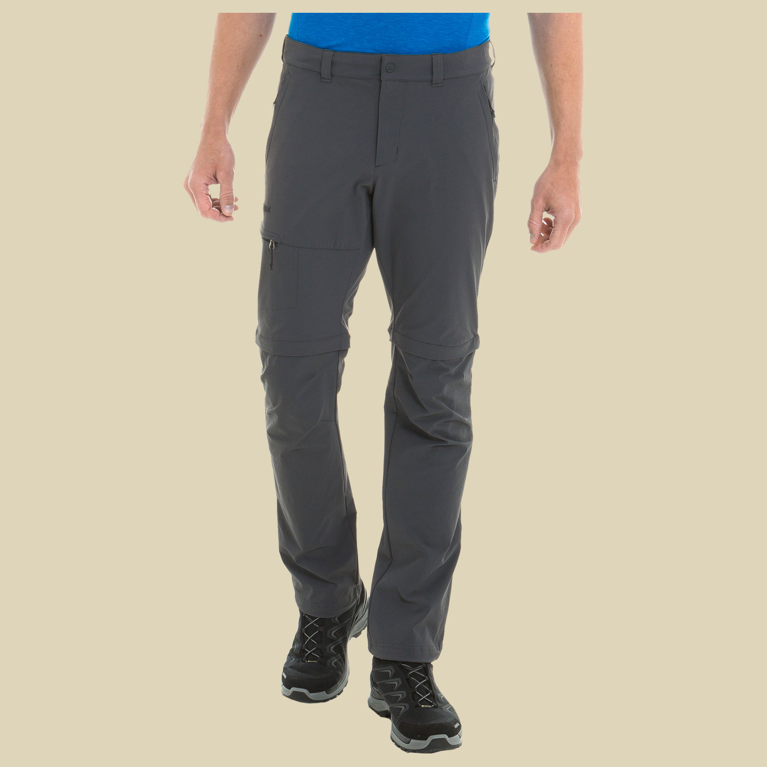 Pants Koper1 Zip Off Men Größe 56 Farbe asphalt