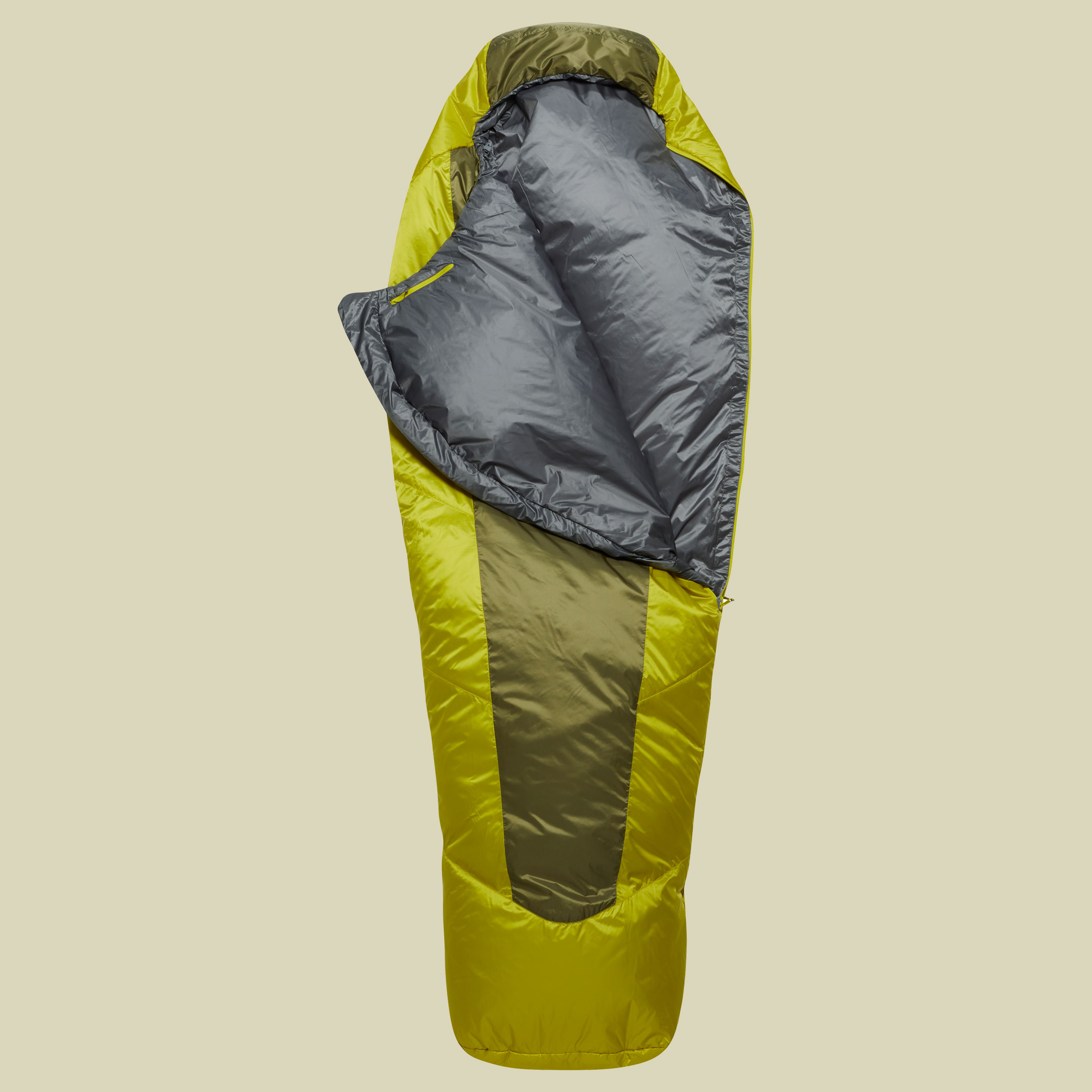 Solar Eco 0 bis Körpergröße: 185 cm Farbe: chlorite green, Reißverschluss links