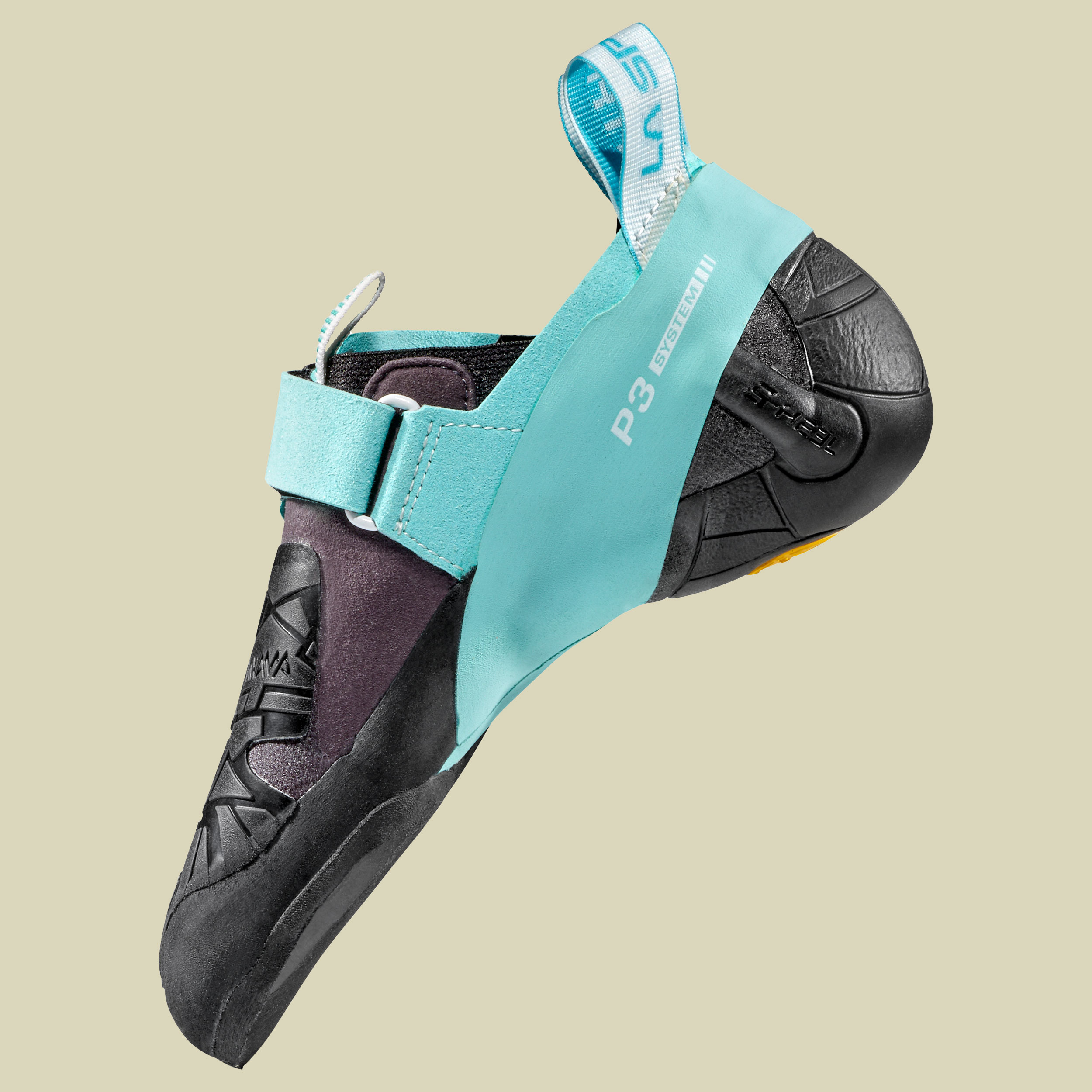 Skwama Vegan Women mehrfarbig 39,5 - carbon/turquoise