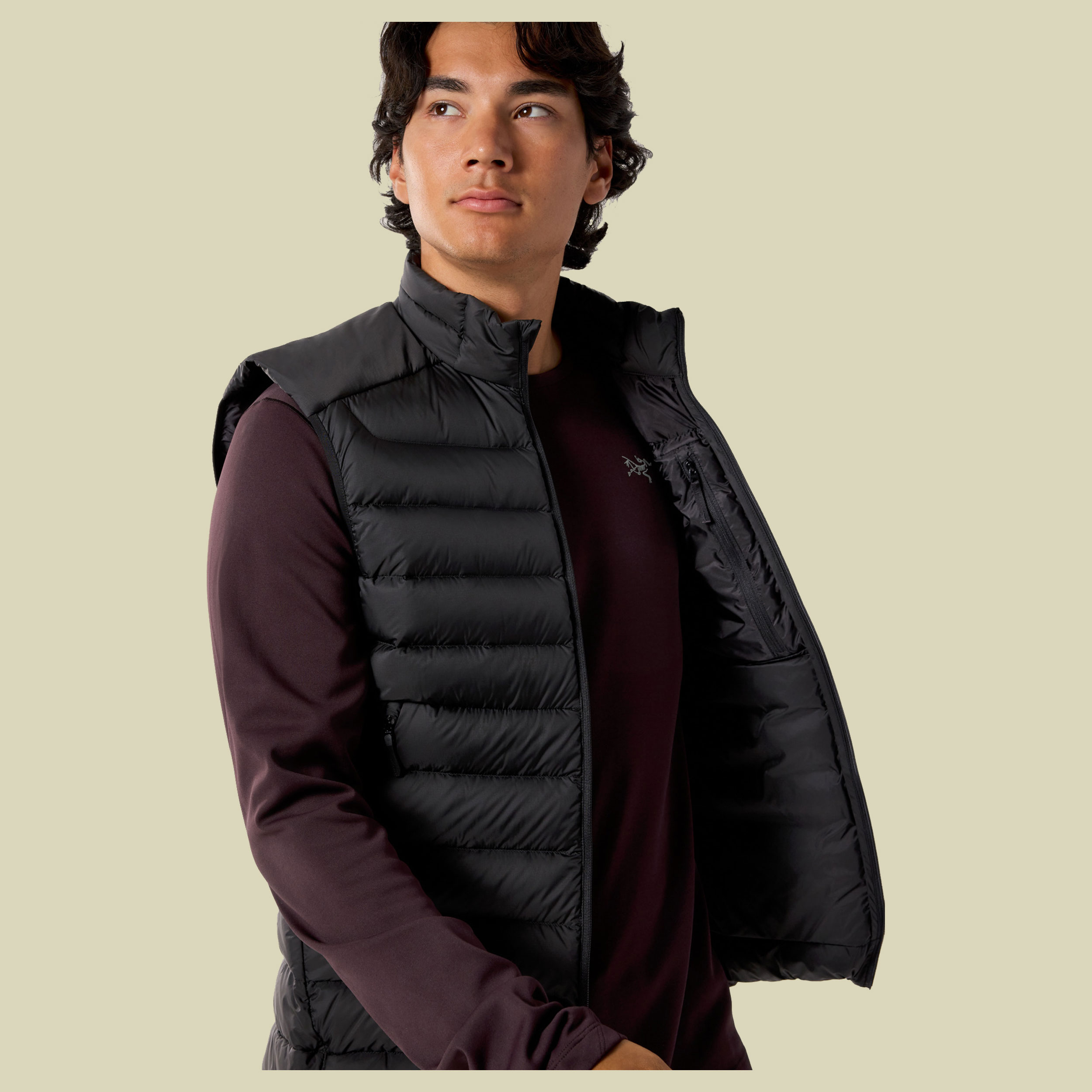 Cerium Vest Men schwarz XL - black