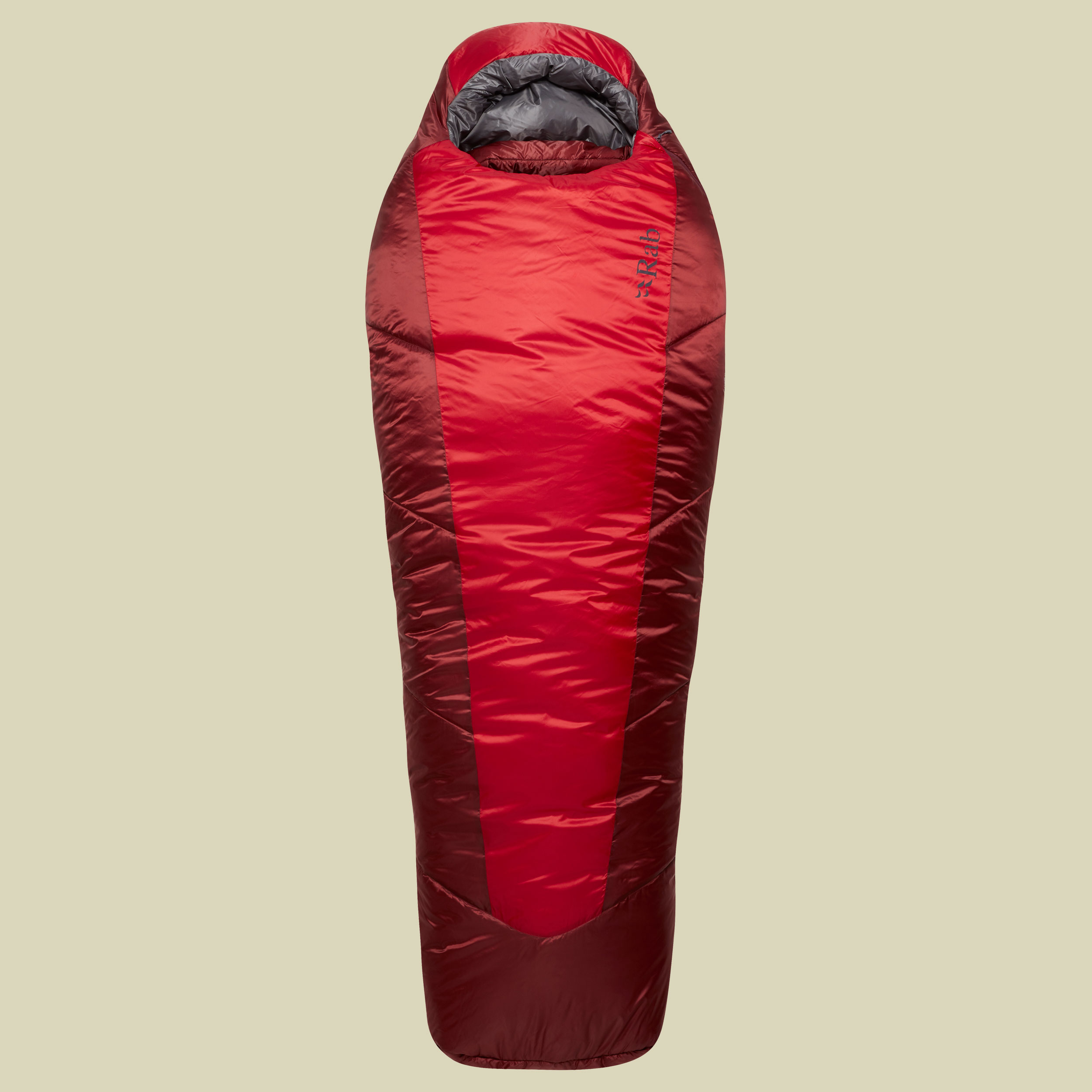 Solar Eco 3 Women bis Körpergröße: 170 cm Farbe: ascent red, Reißerschluss links