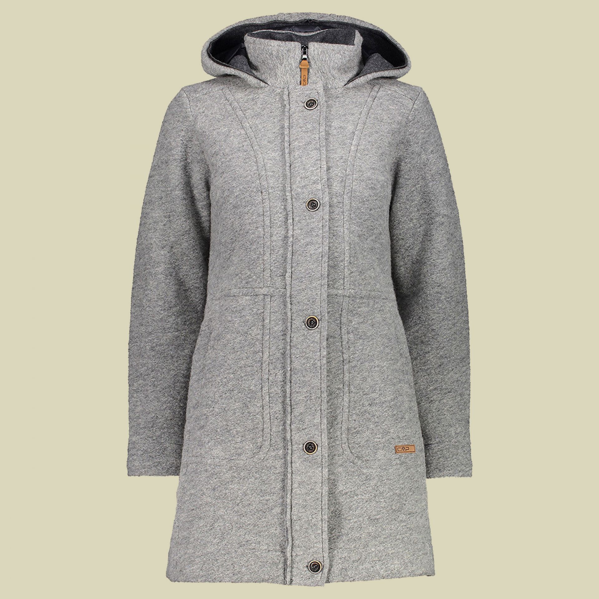 CMP Damen Wooltech Jacke Mit Kapuze - Warm & Atmungsaktiv Für Outdoor