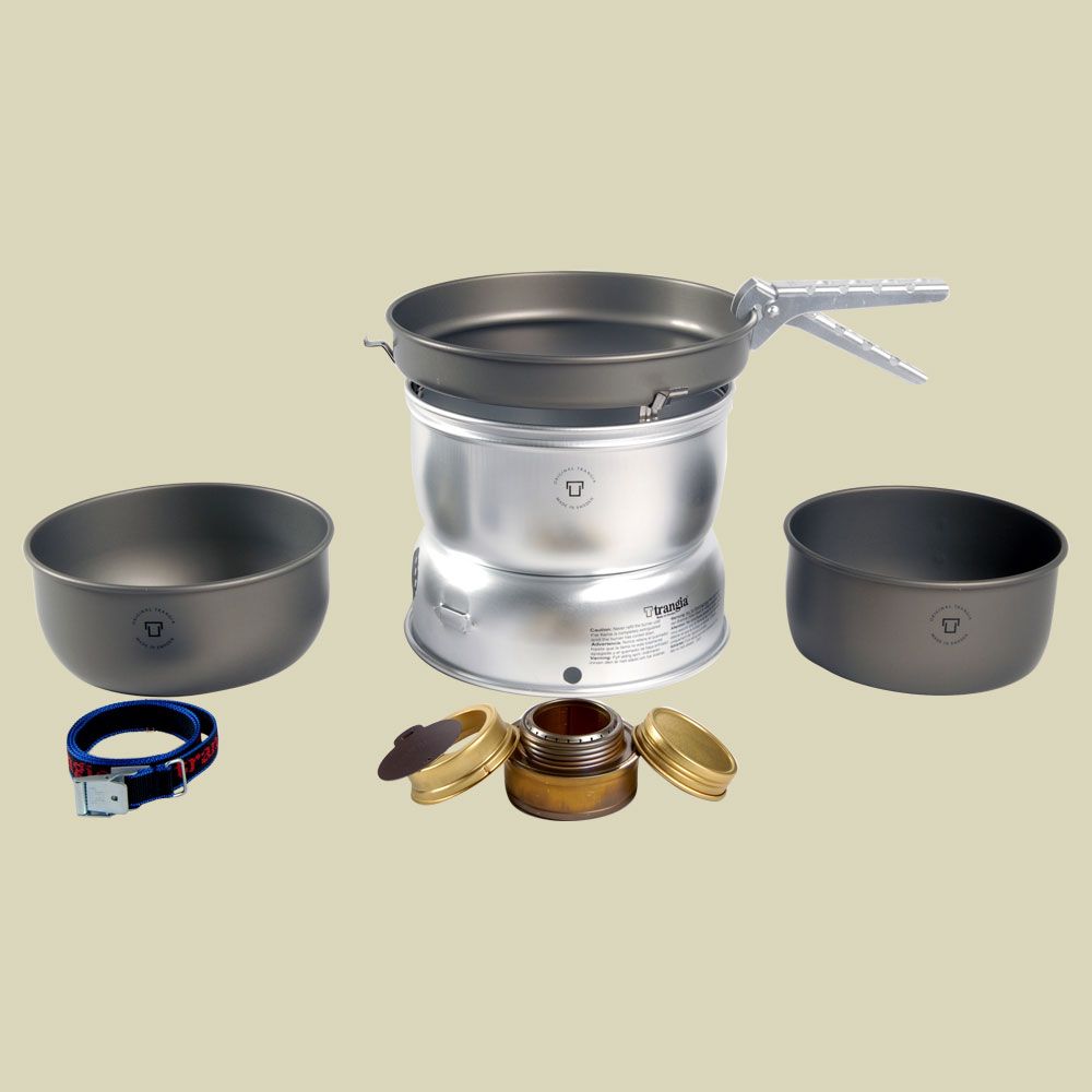 Original Bundeswehr Trangia Cookware Set – 6-Piece Army Camping Mess Kit (Used)
