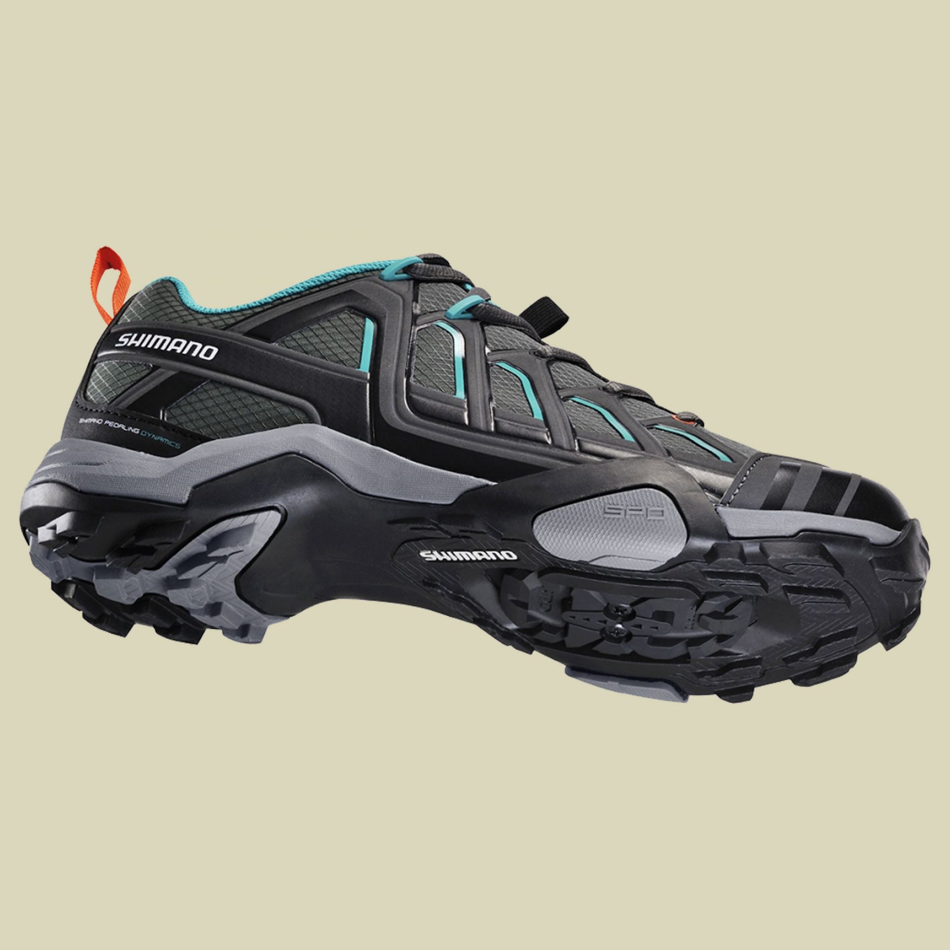 Chaussures De Cyclisme Shimano SH-WM34 Femme – EU 42 / US 9.5 – Grises Avec Crampons